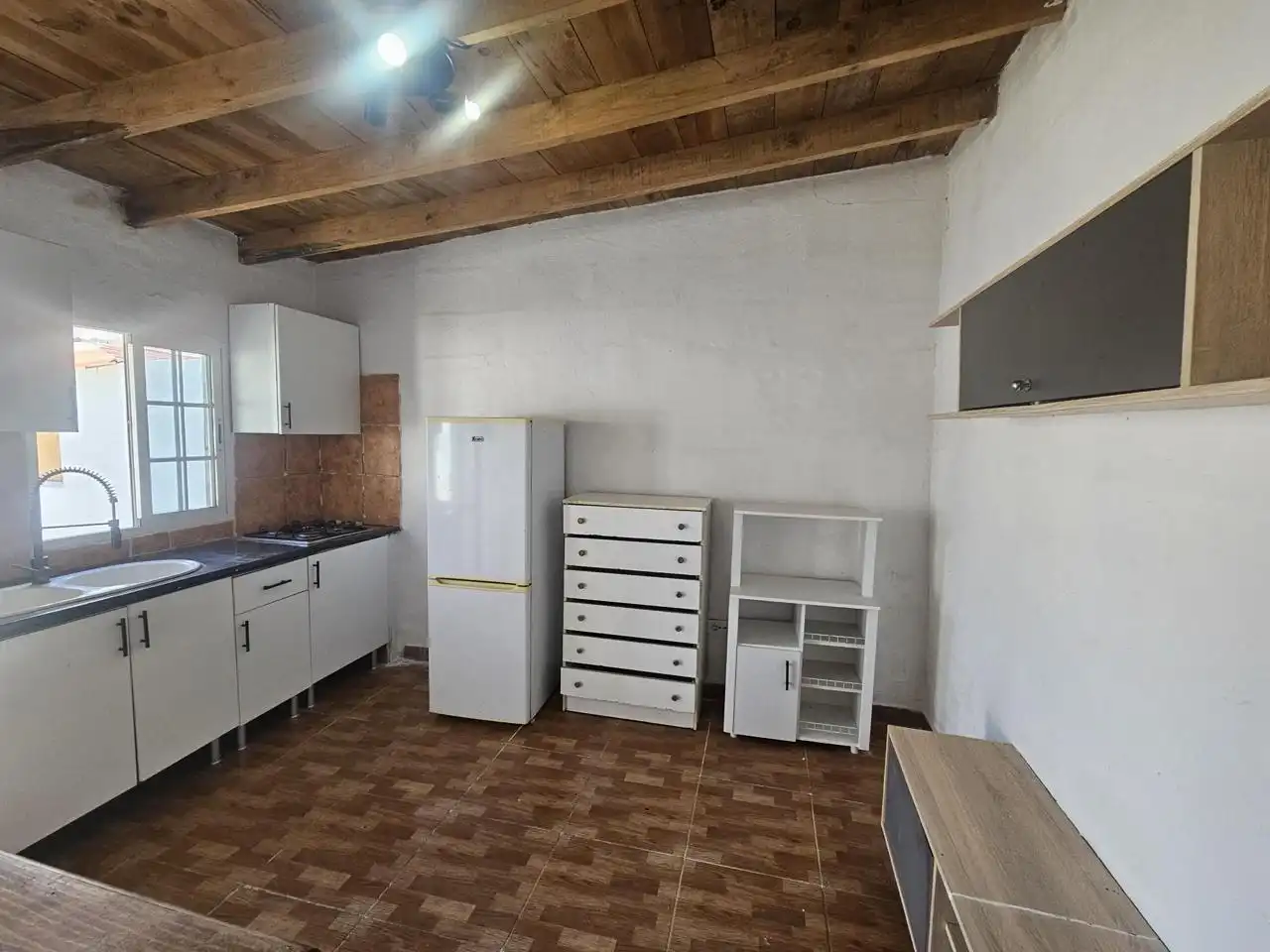 Cocina de Finca rústica de alquiler en El Sauzal con Terraza