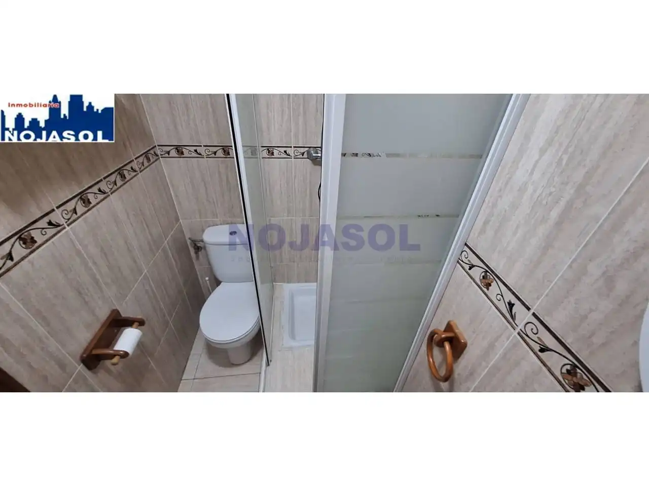 Baño de Apartamento de alquiler en Noja con Calefacción, Terraza y Amueblado
