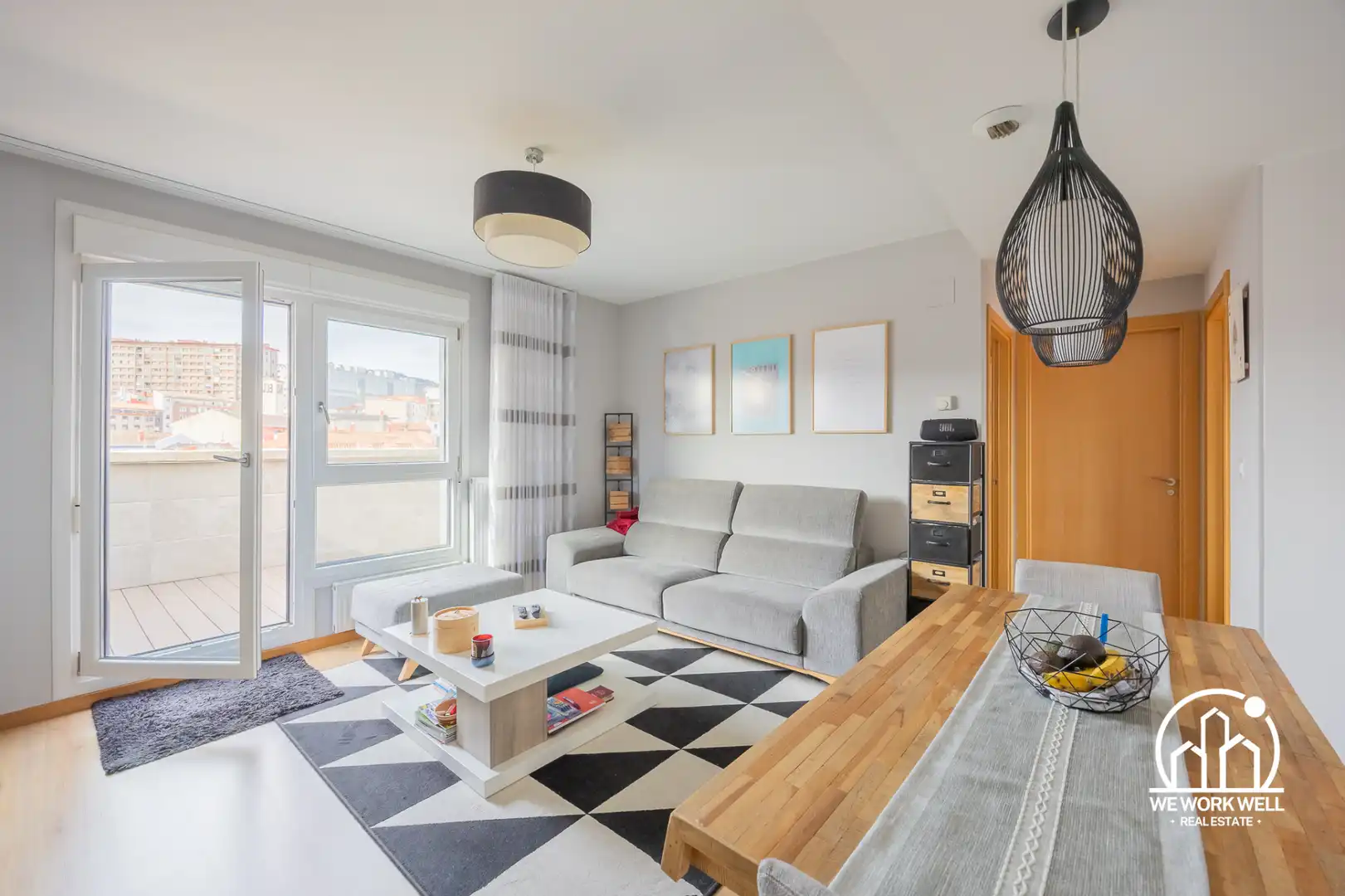 Sala de estar de Ático en venta en Barakaldo  con Calefacción, Terraza y Trastero