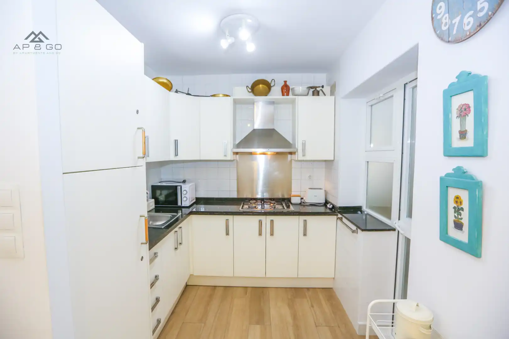 Küche von Wohnung zur Miete in Almuñécar mit Heizung, Terrasse und Möbliert