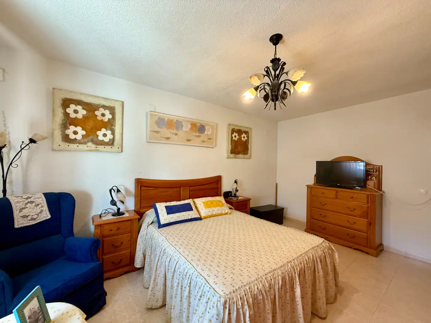 Bedroom of Detached homes for sale in Ciudad Real  with Air Conditioner, Heating and Private garden