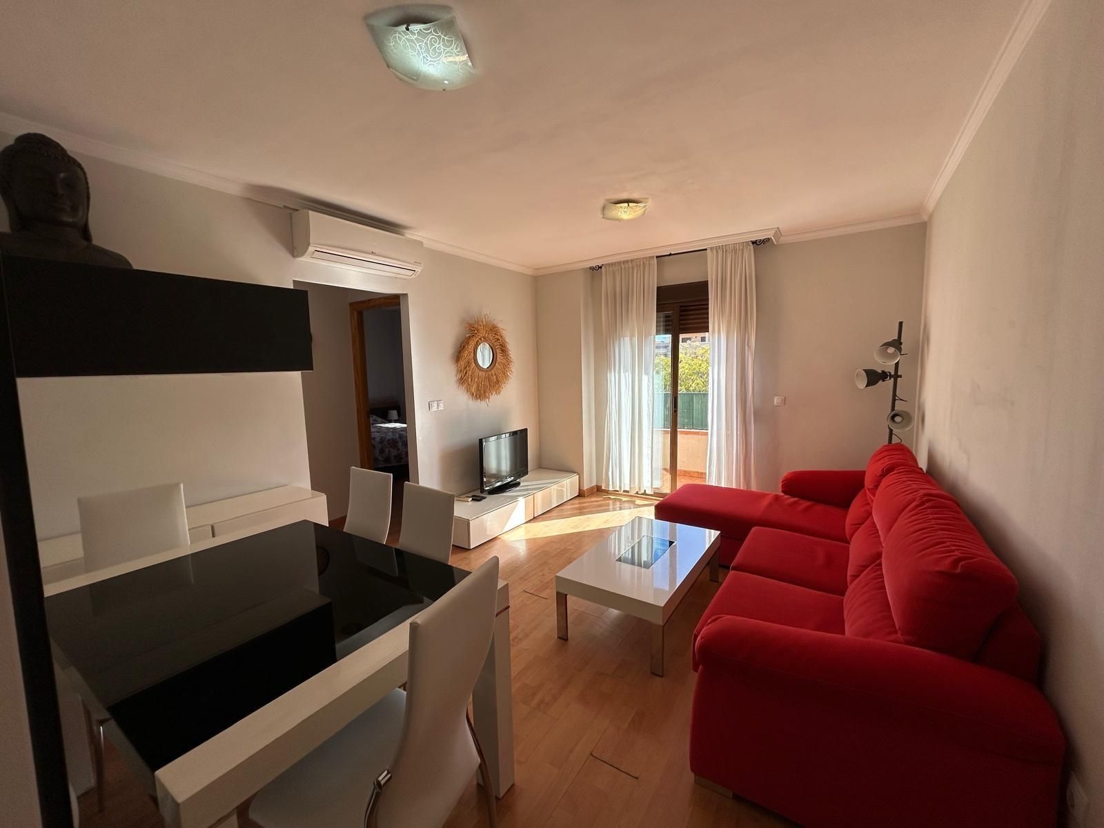 Living room of Flat to rent in Atarfe  with Air Conditioner, Heating and Parquet flooring