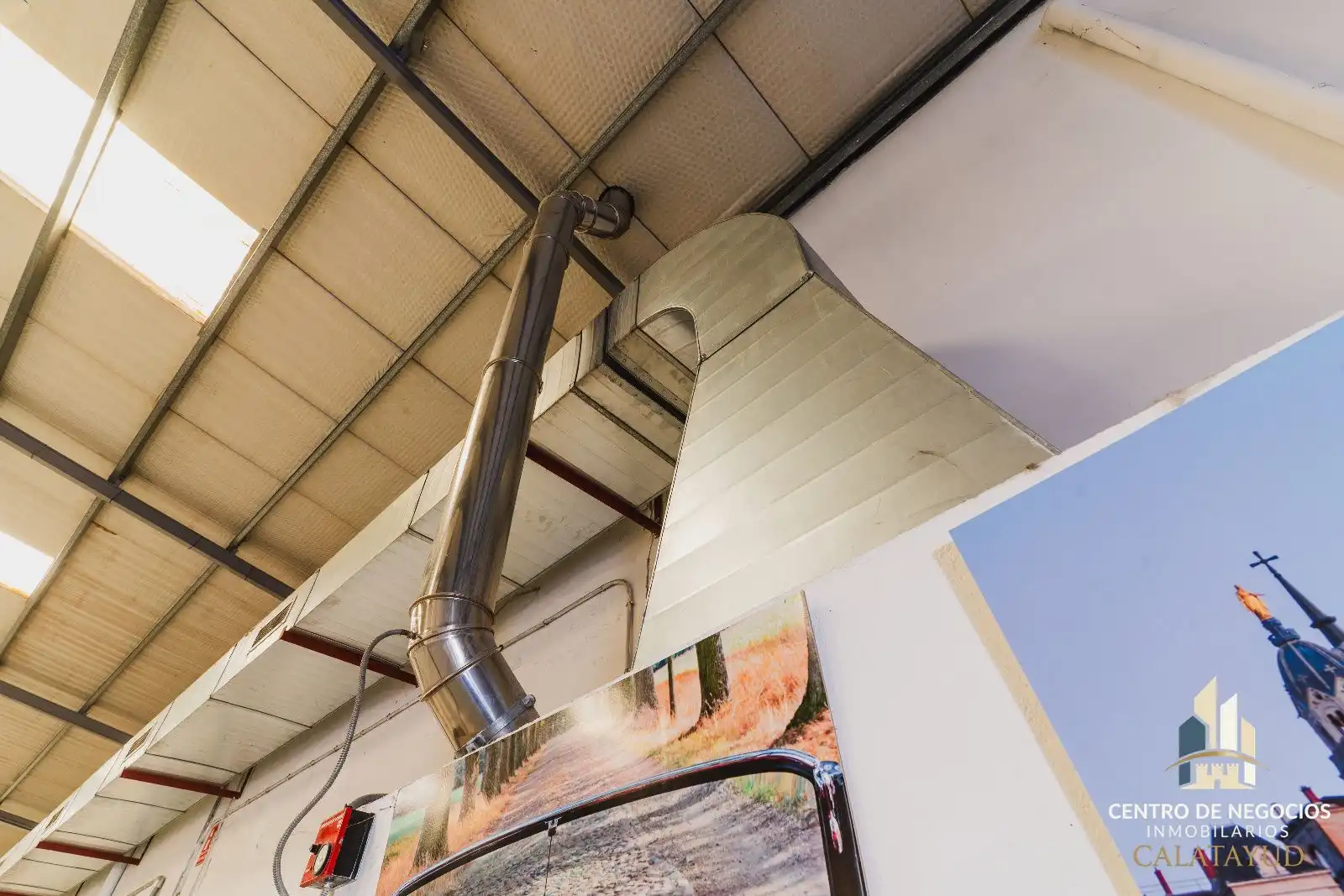 Vista exterior de Nave industrial en venta en Calatayud con Calefacción
