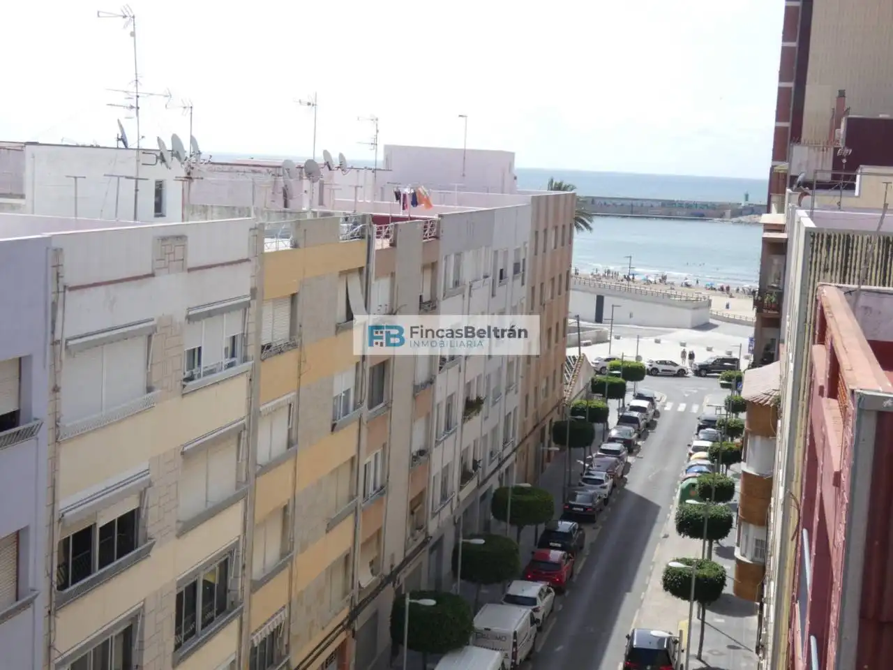 Vista exterior de Dúplex en venda en Benicarló amb Aire condicionat, Terrassa i Traster