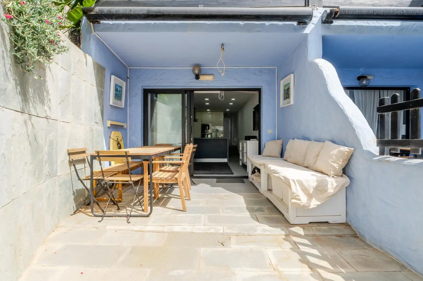 Terraza de Casa o chalet de alquiler en San Bartolomé de Tirajana con Aire acondicionado, Jardín privado y Terraza