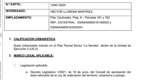 Foto 3 de Residencial en venta en Partida Captivador, 46, El Tossal - Bello Horizonte, La Nucia