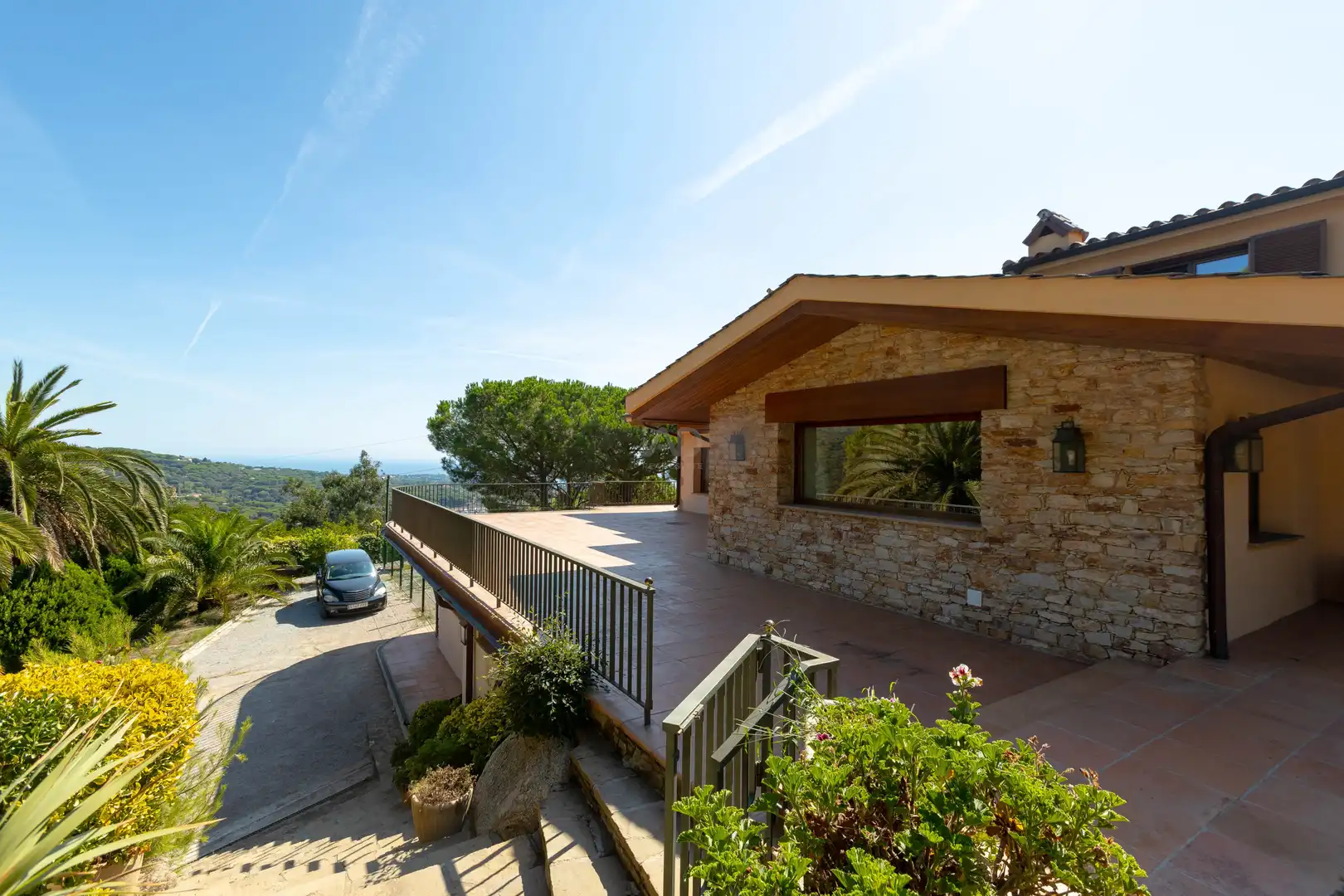 Vista exterior de Casa o xalet en venda en Sant Andreu de Llavaneres amb Aire condicionat, Calefacció i Terrassa