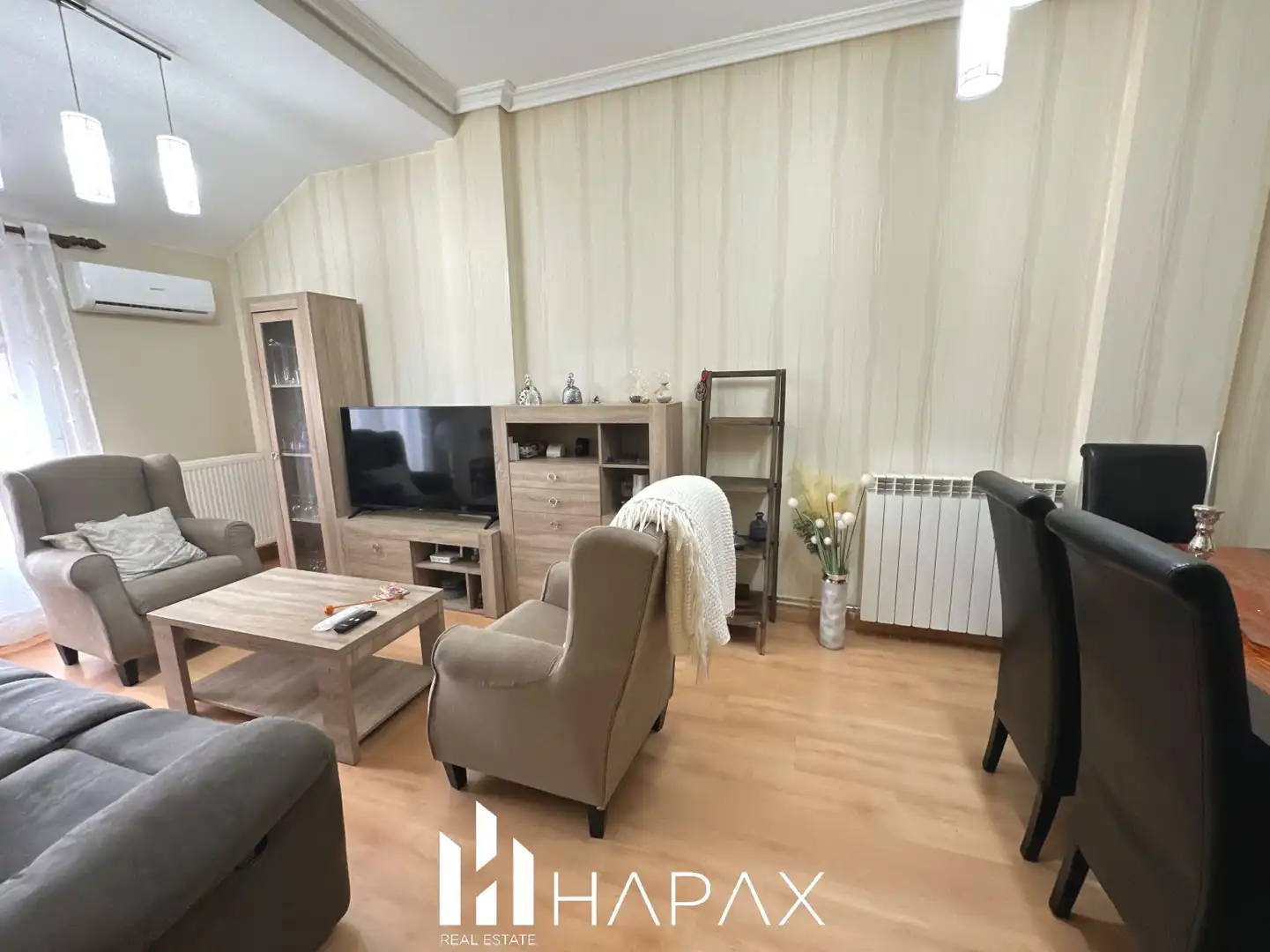 Sala de estar de Piso en venta en Moriscos con Calefacción y Terraza