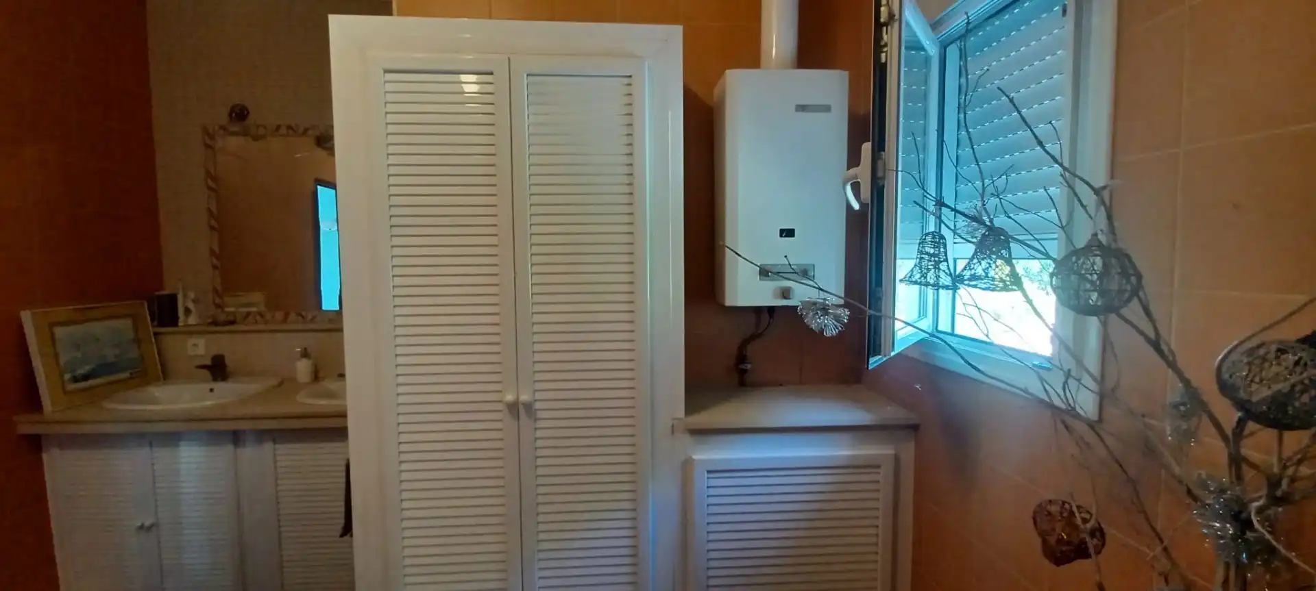 Baño de Casa o chalet en venta en Castilblanco de los Arroyos con Aire acondicionado, Jardín privado y Terraza