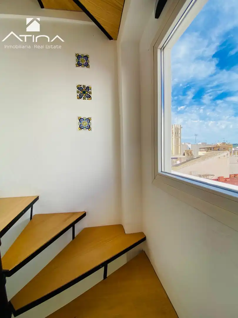 Terraza de Dúplex en venta en Jávea / Xàbia con Calefacción, Terraza y Amueblado