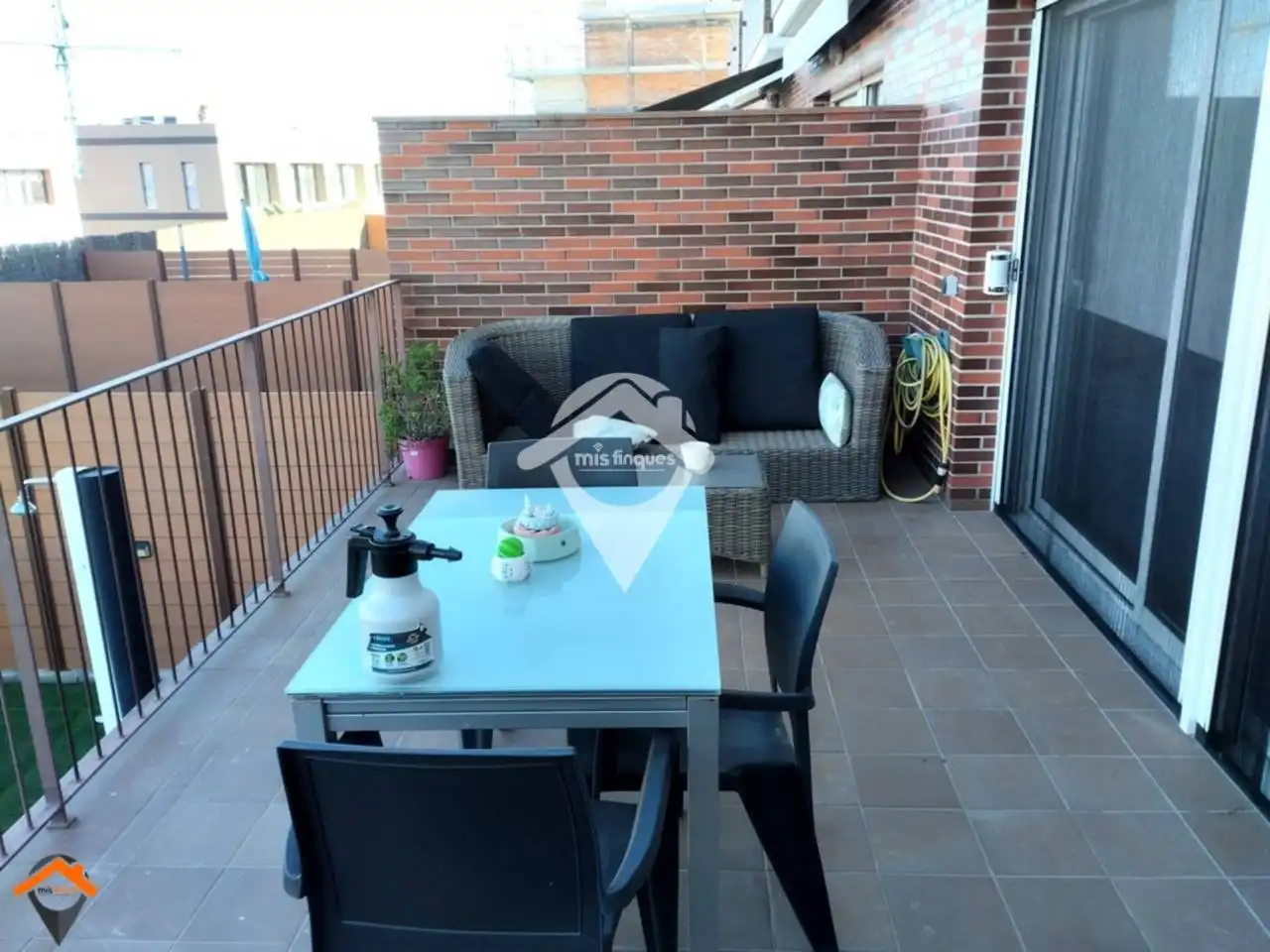 Terrassa de Casa o xalet en venda en Sant Quirze del Vallès amb Aire condicionat, Calefacció i Jardí privat