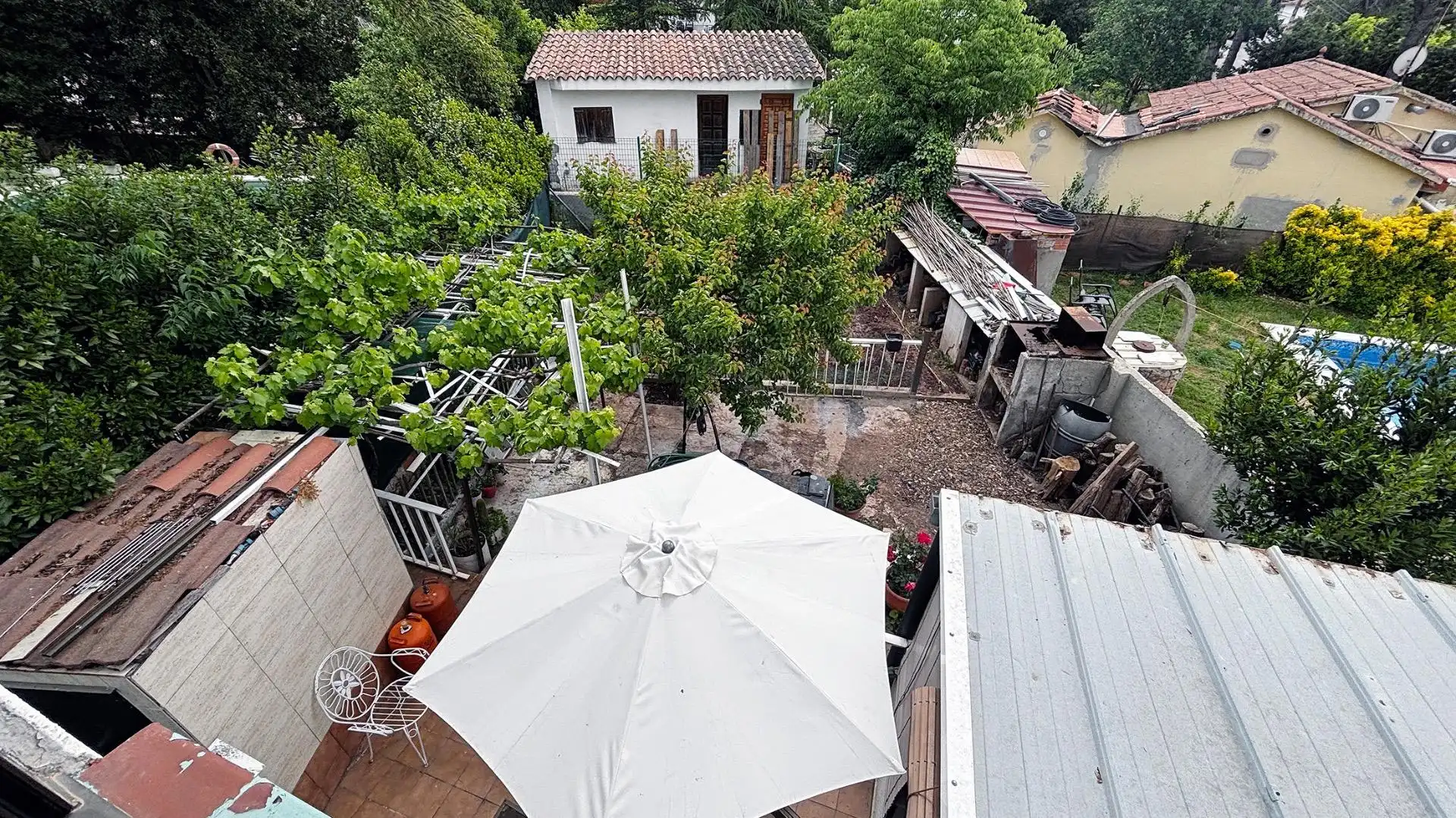 Terraza de Casa o chalet en venta en Vacarisses con Aire acondicionado, Calefacción y Jardín privado