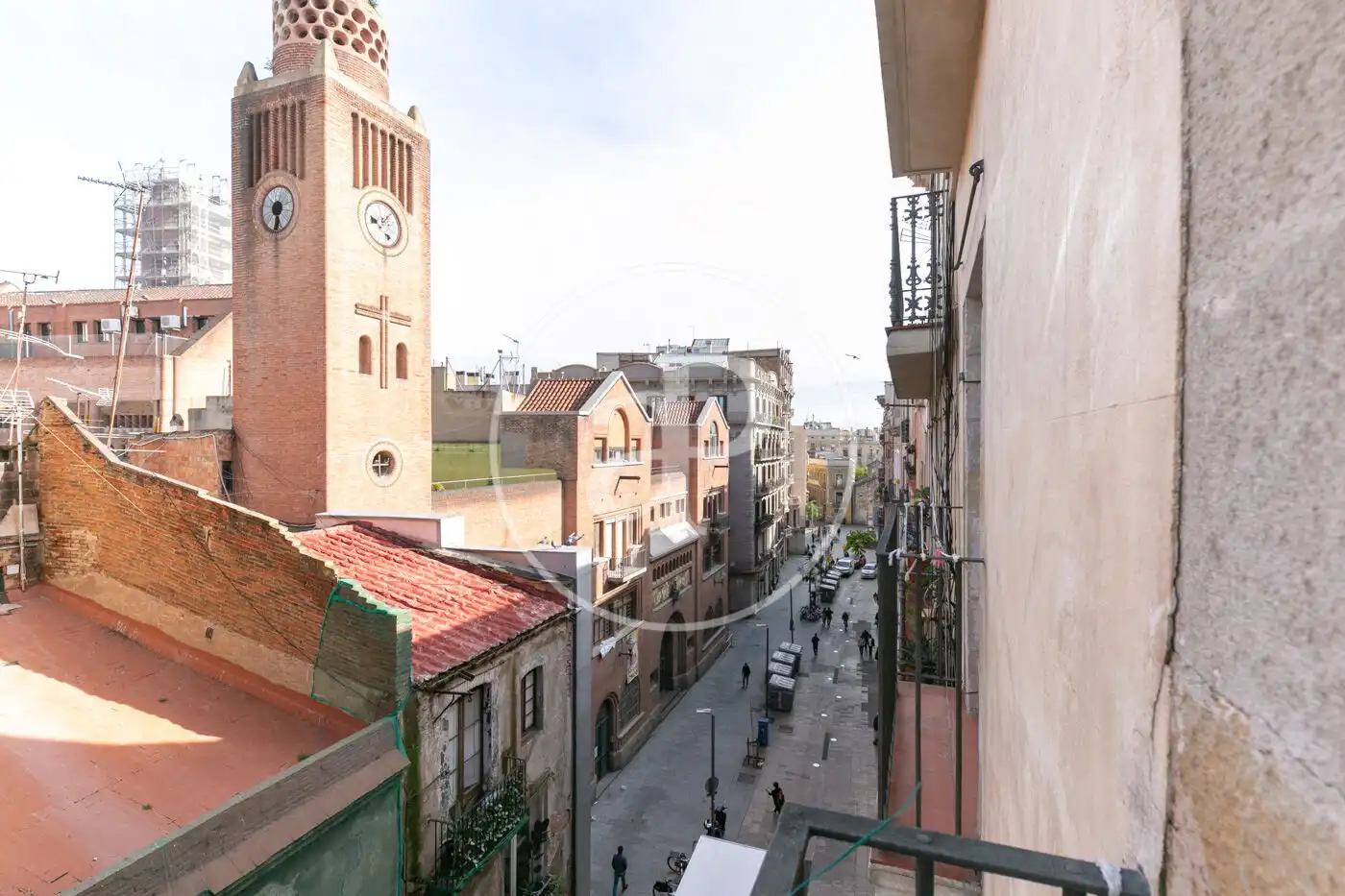Außenansicht von Wohnung zum Verkauf in Barcelona mit Klimaanlage, Heizung und Möbliert
