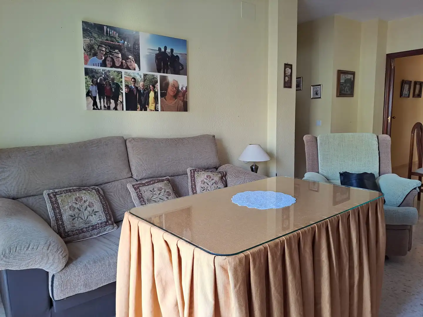 Sala d'estar de Pis de lloguer en Dos Hermanas amb Aire condicionat, Calefacció i Terrassa