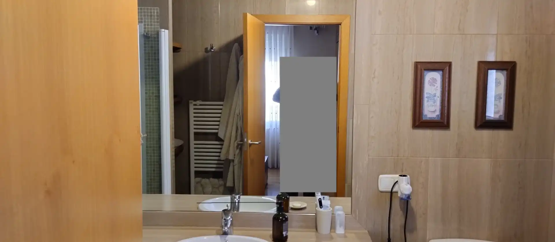 Badezimmer von Haus oder Chalet zum Verkauf in Córdoba mit Klimaanlage, Heizung und Privatgarten