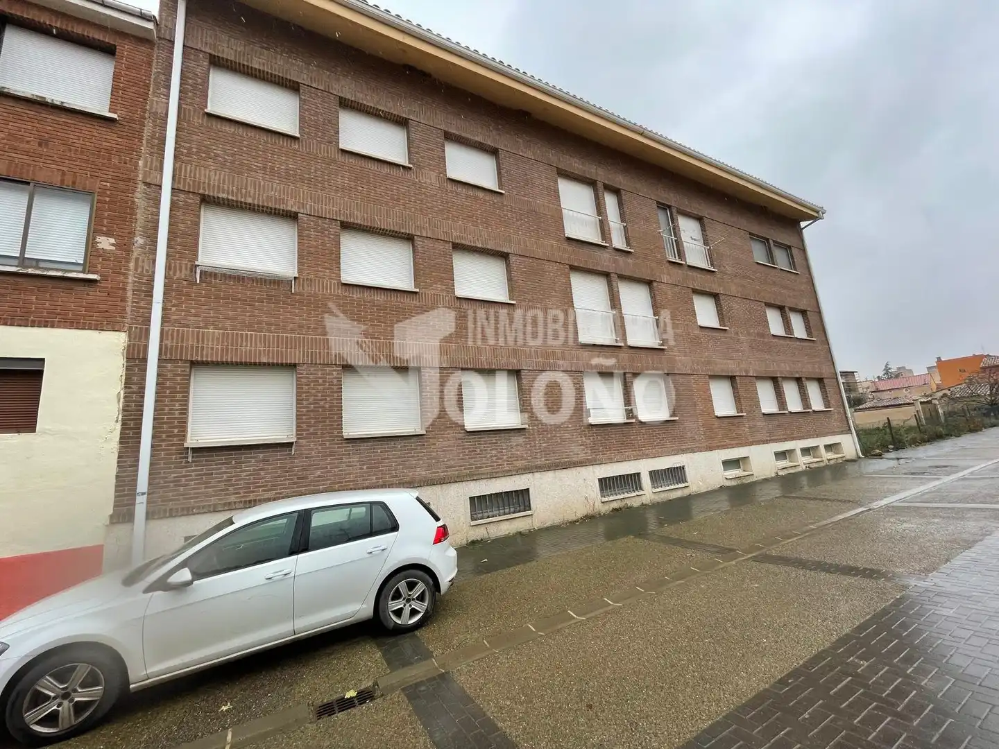 Vista exterior de Apartamento en venta en Leiva con Calefacción, Parquet y Amueblado