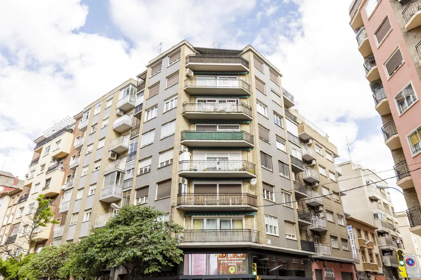 Vista exterior de Piso en venta en Zaragoza
