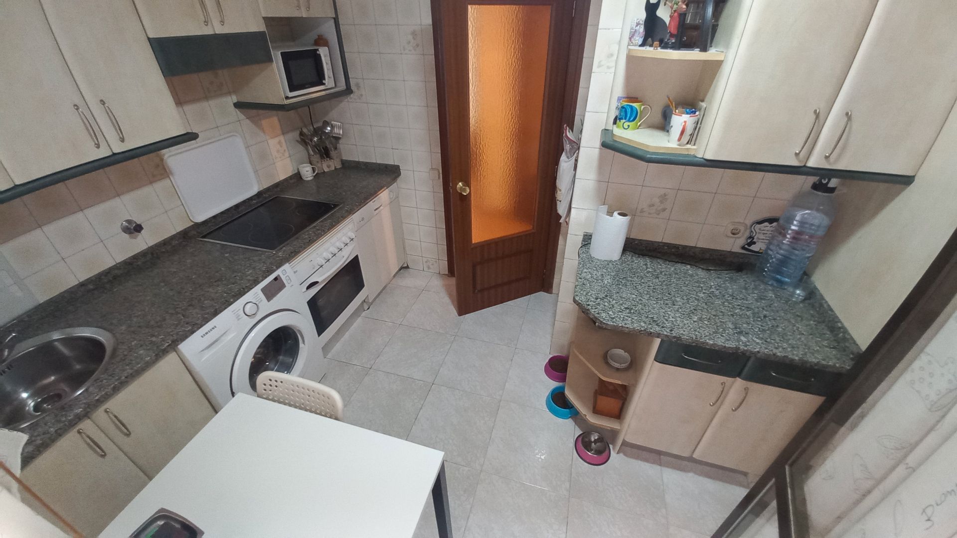 Kitchen of Flat for sale in Zamora Capital   with Heating