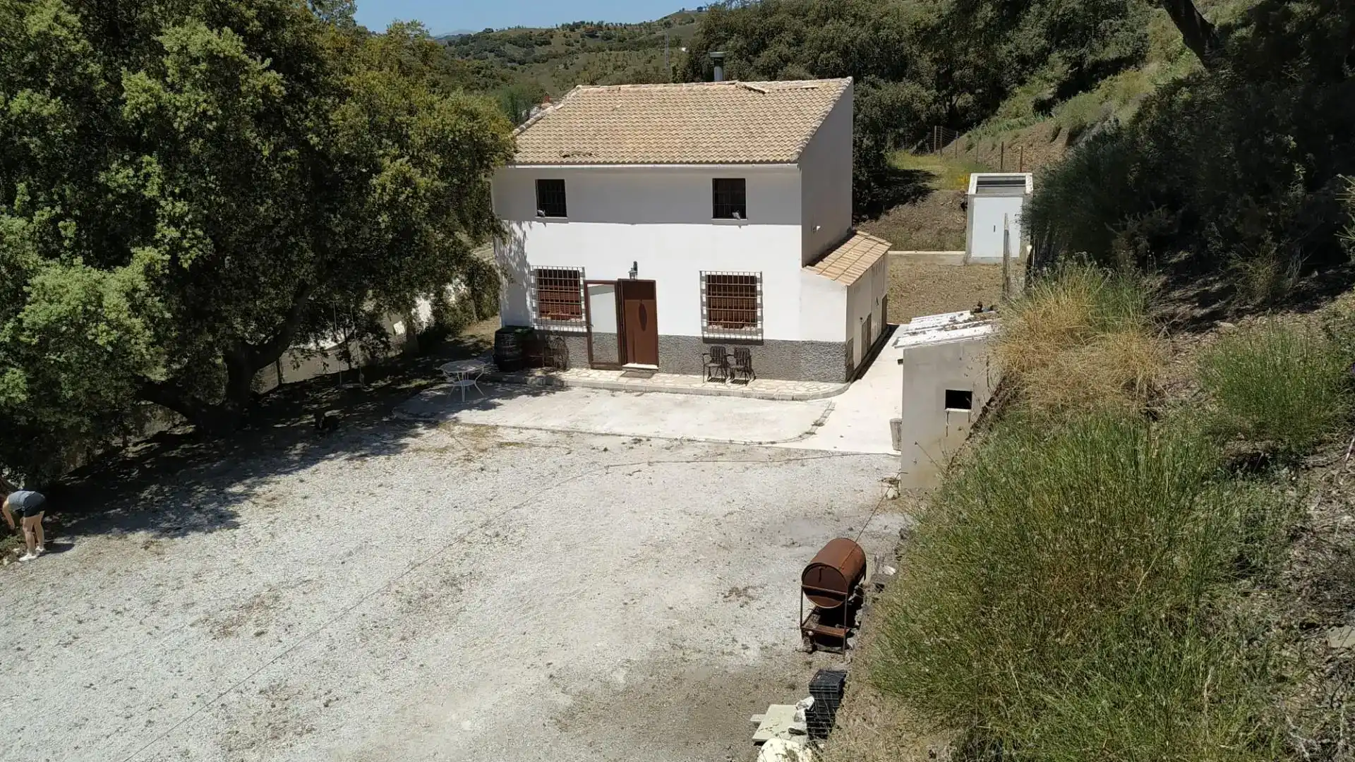Vista exterior de Piso en venta en Alhama de Granada con Jardín privado y Piscina