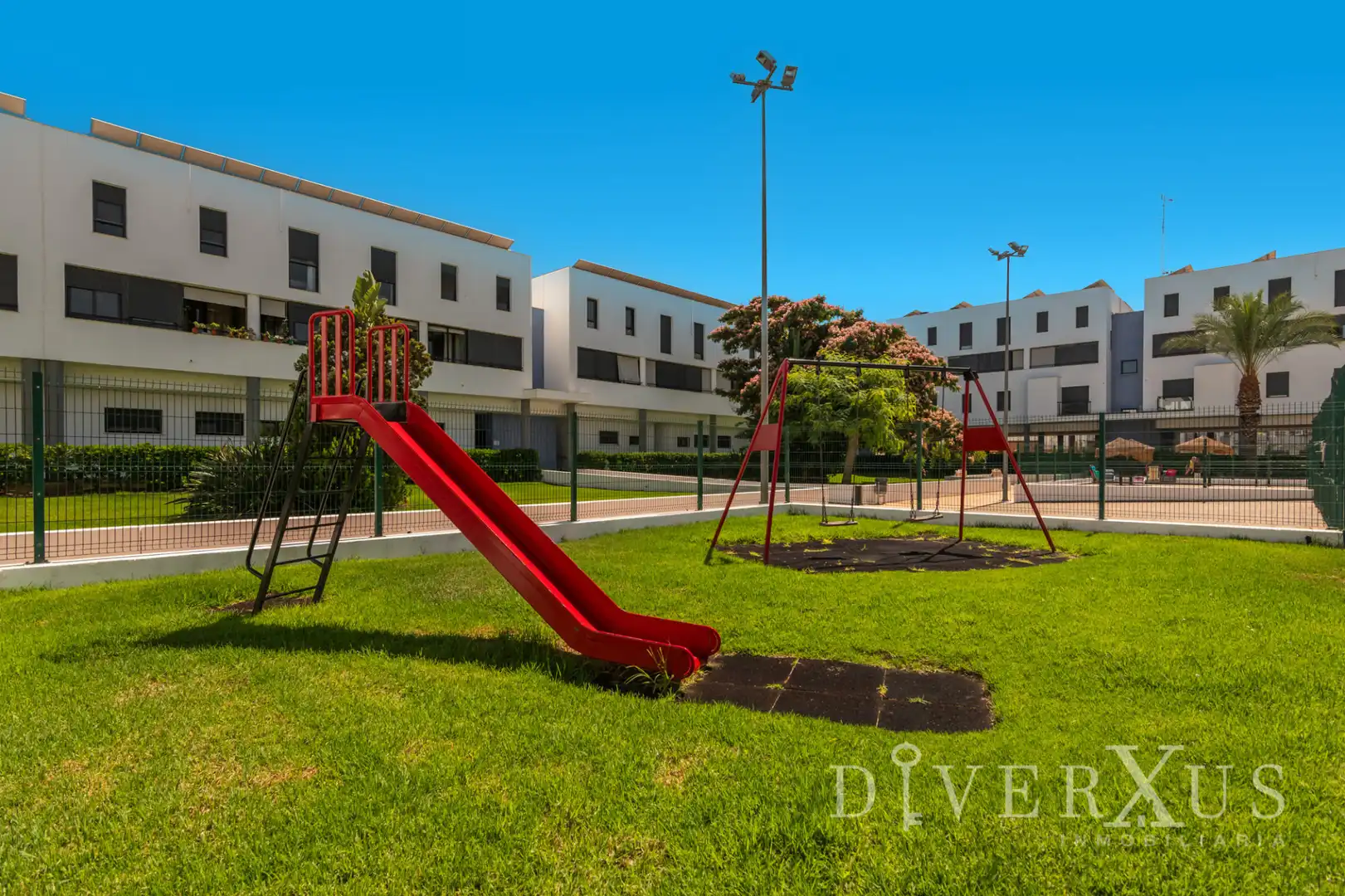 Exterior view of Duplexes for sale in Ayamonte  with Air Conditioner, Heating and Private garden