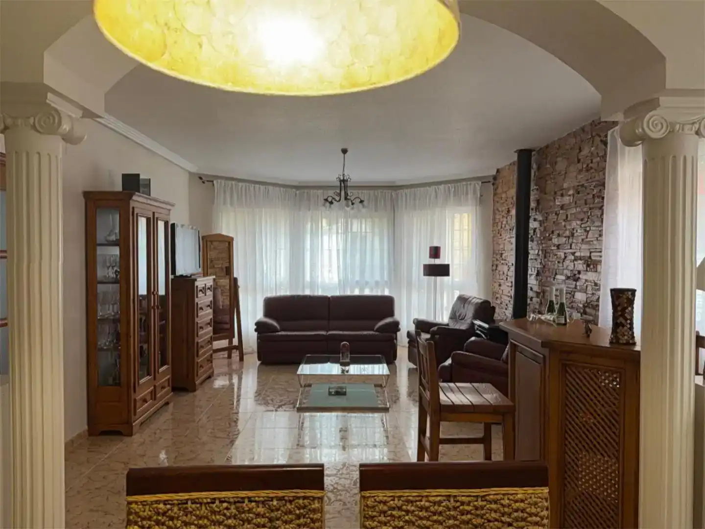Sala de estar de Piso en venta en Molina de Segura con Aire acondicionado, Jardín privado y Parquet