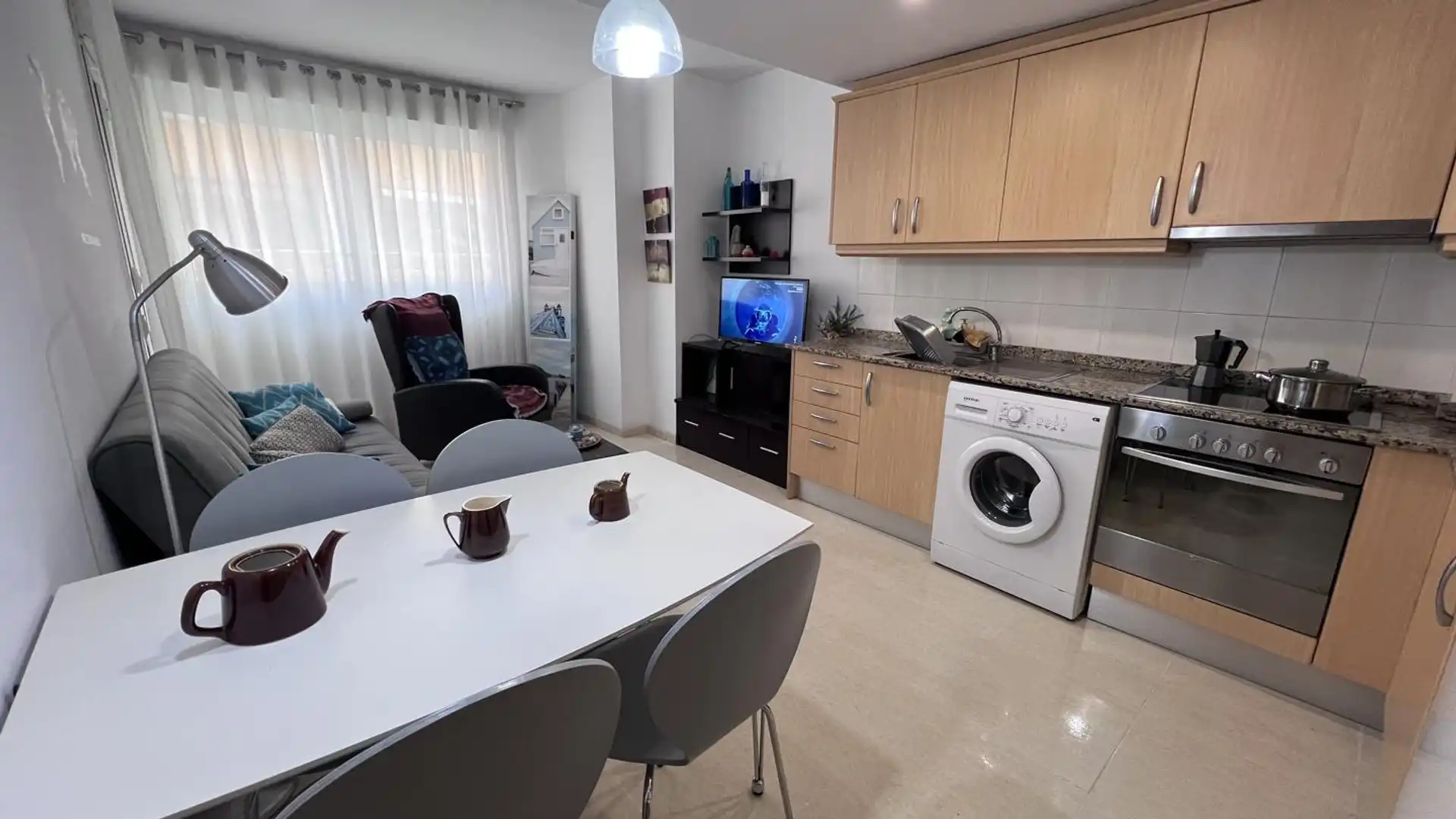 Cocina de Piso en venta en Benicarló con Aire acondicionado, Terraza y Piscina