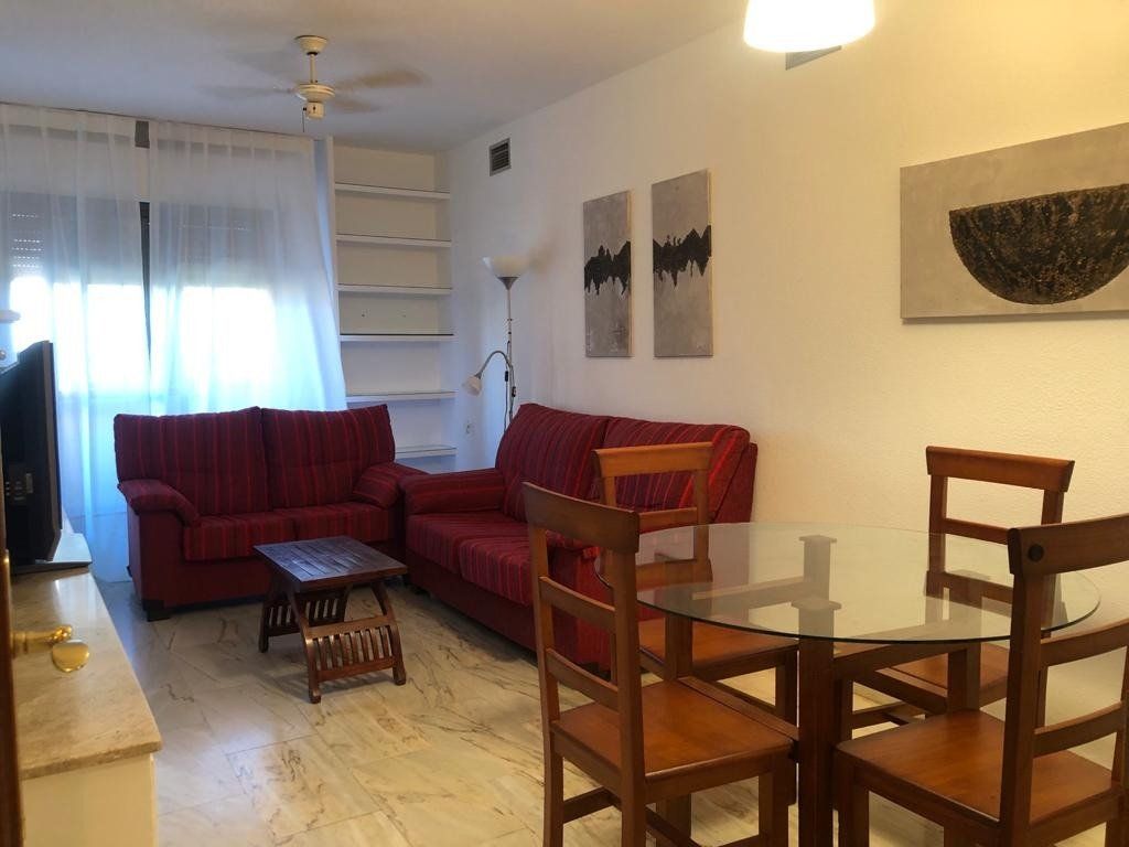 Living room of Apartment to rent in Cáceres Capital  with Heating, Terrace and Storage room