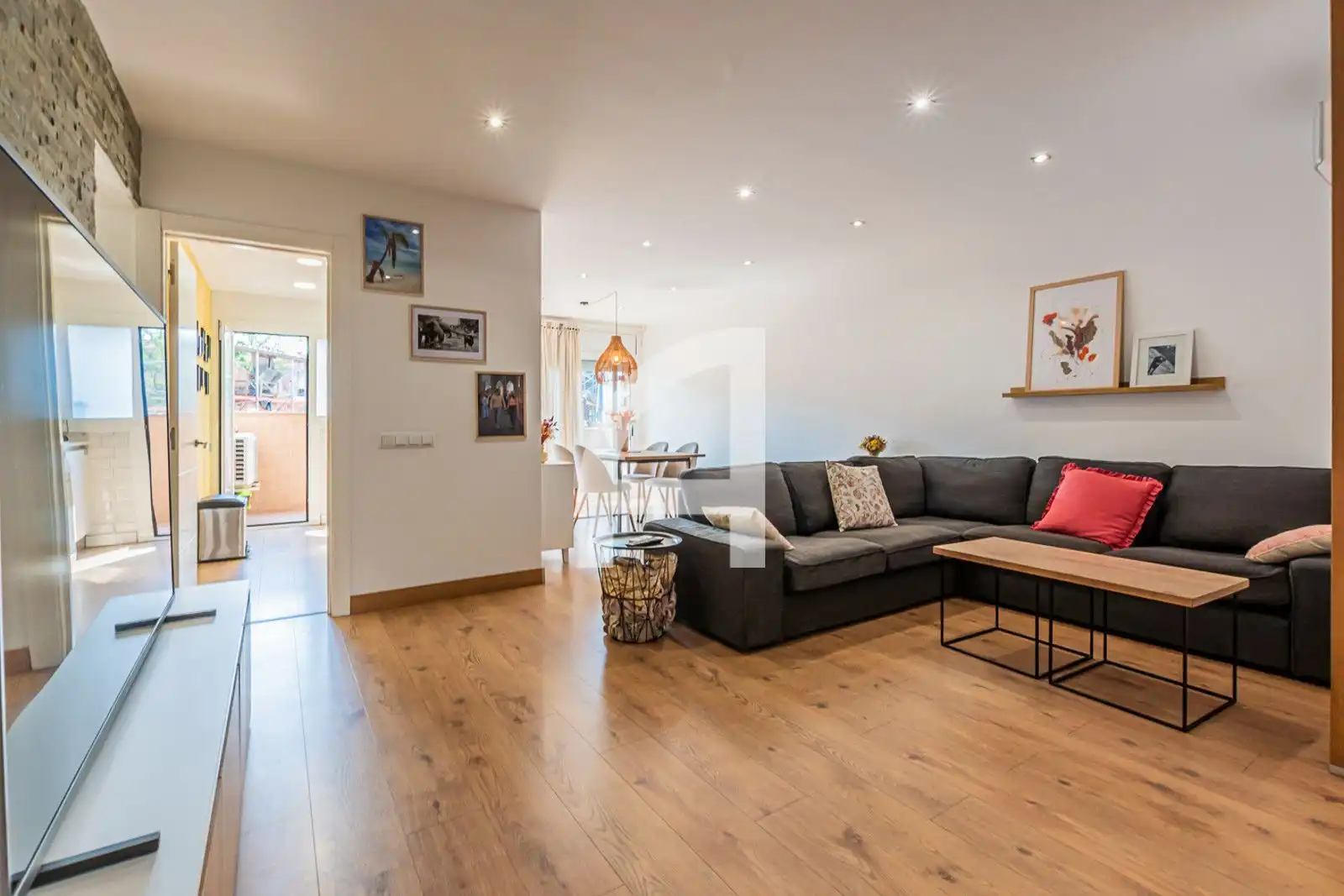 Sala d'estar de Pis en venda en Cardedeu, Barcelona