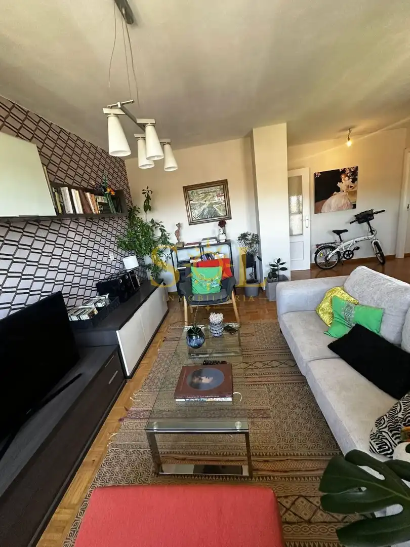 Sala d'estar de Pis en venda en León Capital  amb Calefacció, Traster i Moblat