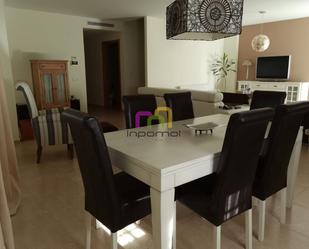 Dining room of Single-family semi-detached for sale in Badajoz Capital  with Air Conditioner, Terrace and Balcony