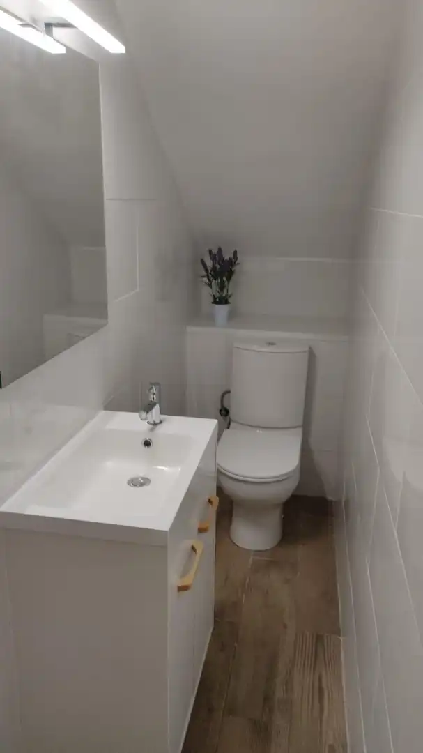 Bathroom of Flat for sale in Mollet del Vallès  with Air Conditioner, Terrace and Furnished