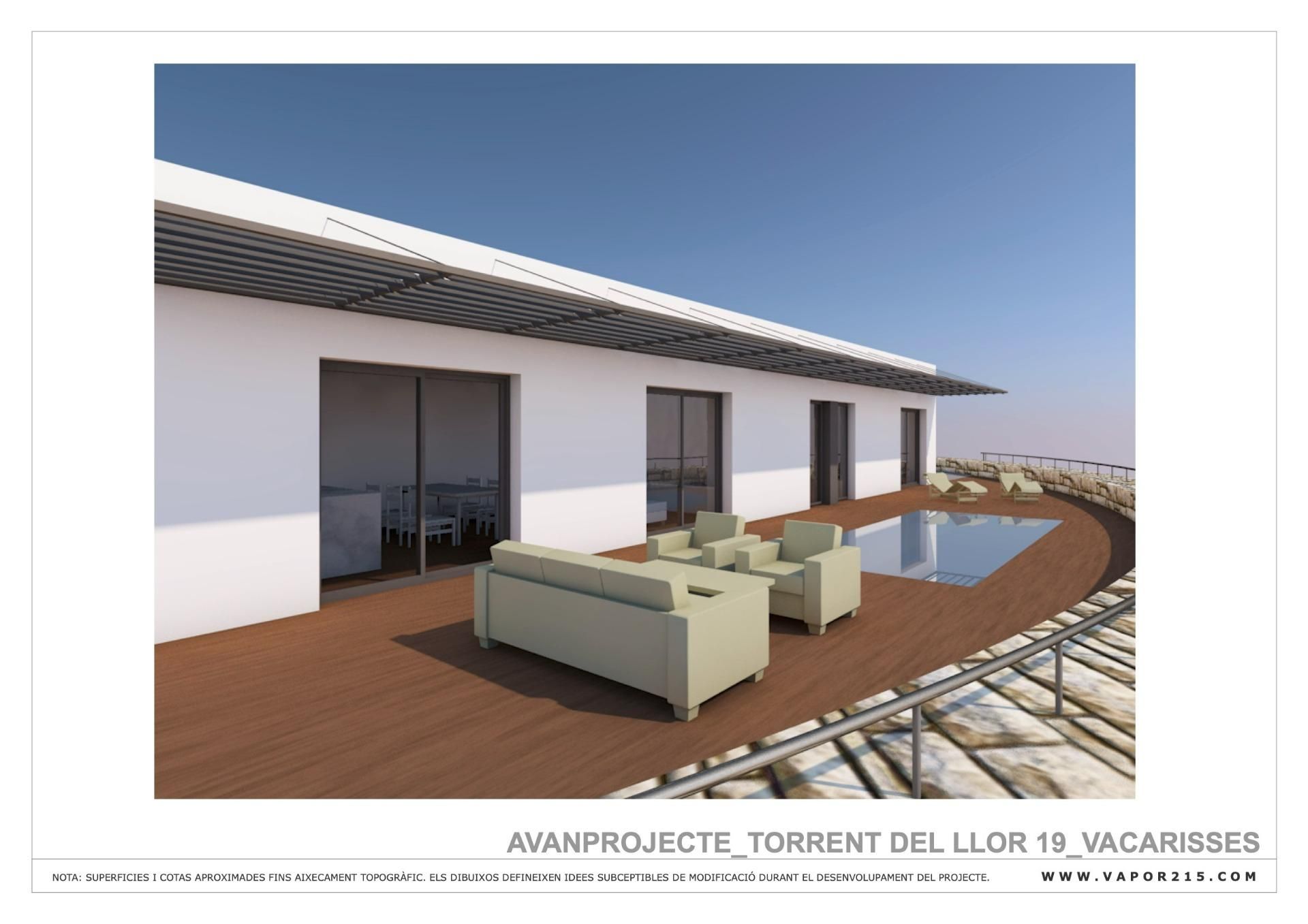 Terrassa de Casa o xalet en venda en Vacarisses amb Calefacció, Jardí privat i Parquet