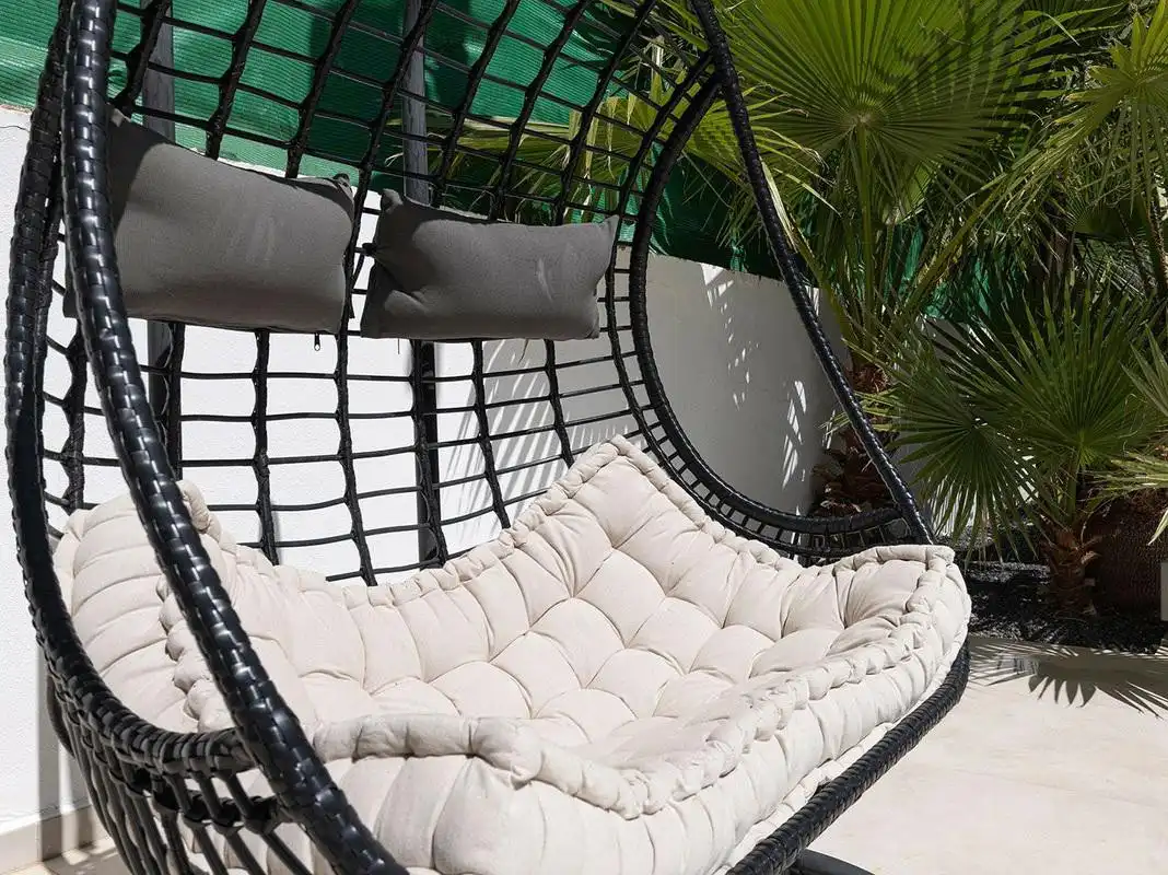 Garten von Haus oder Chalet zur Miete in Marbella mit Klimaanlage, Privatgarten und Terrasse