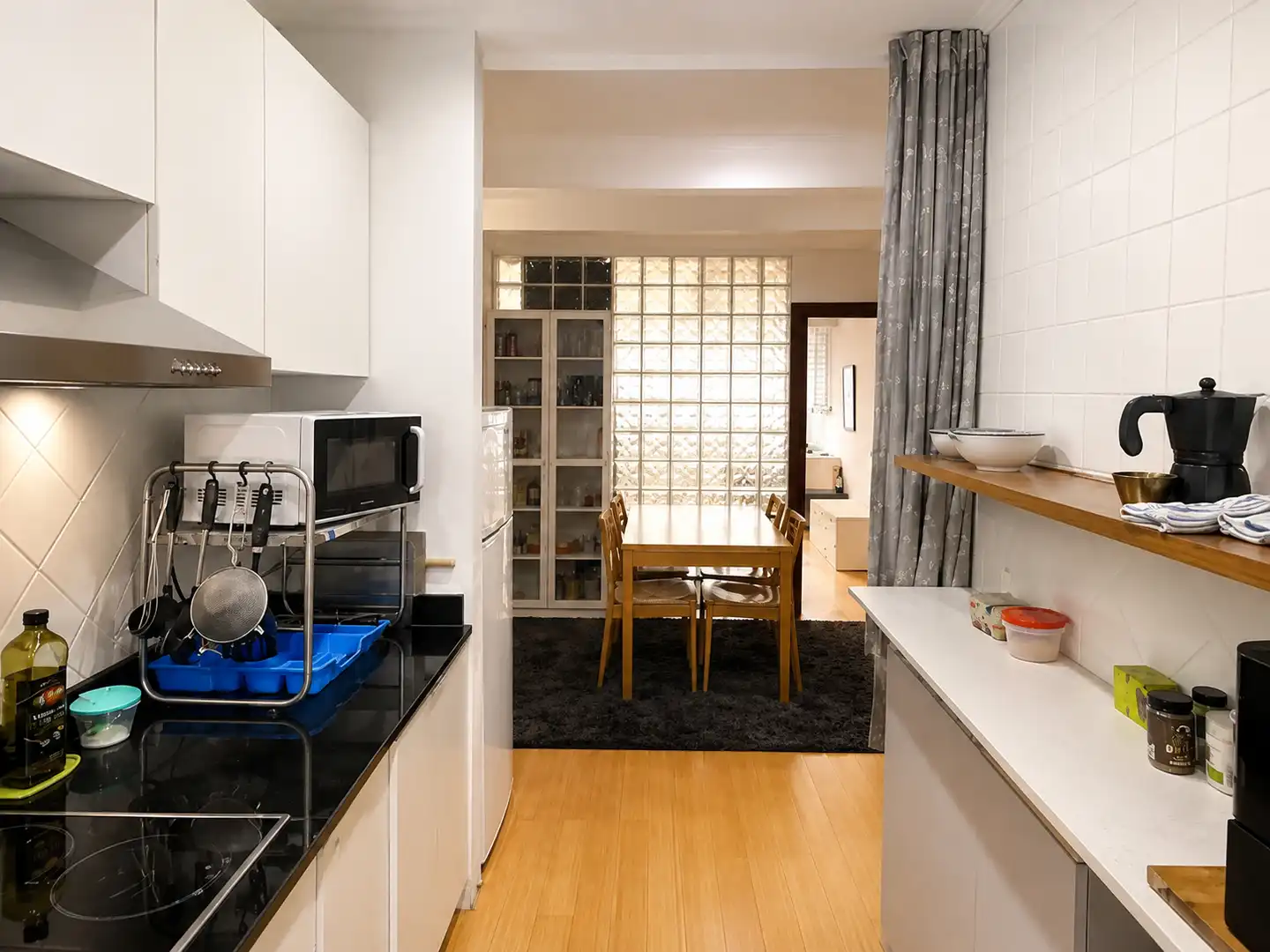Kitchen of Flat for rent in Santander  with Furnished and Oven