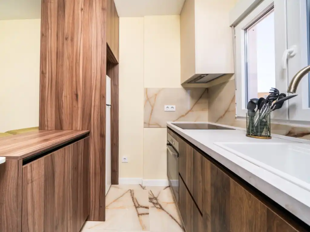 Cuina de Apartament en venda en Torrevieja amb Aire condicionat i Piscina