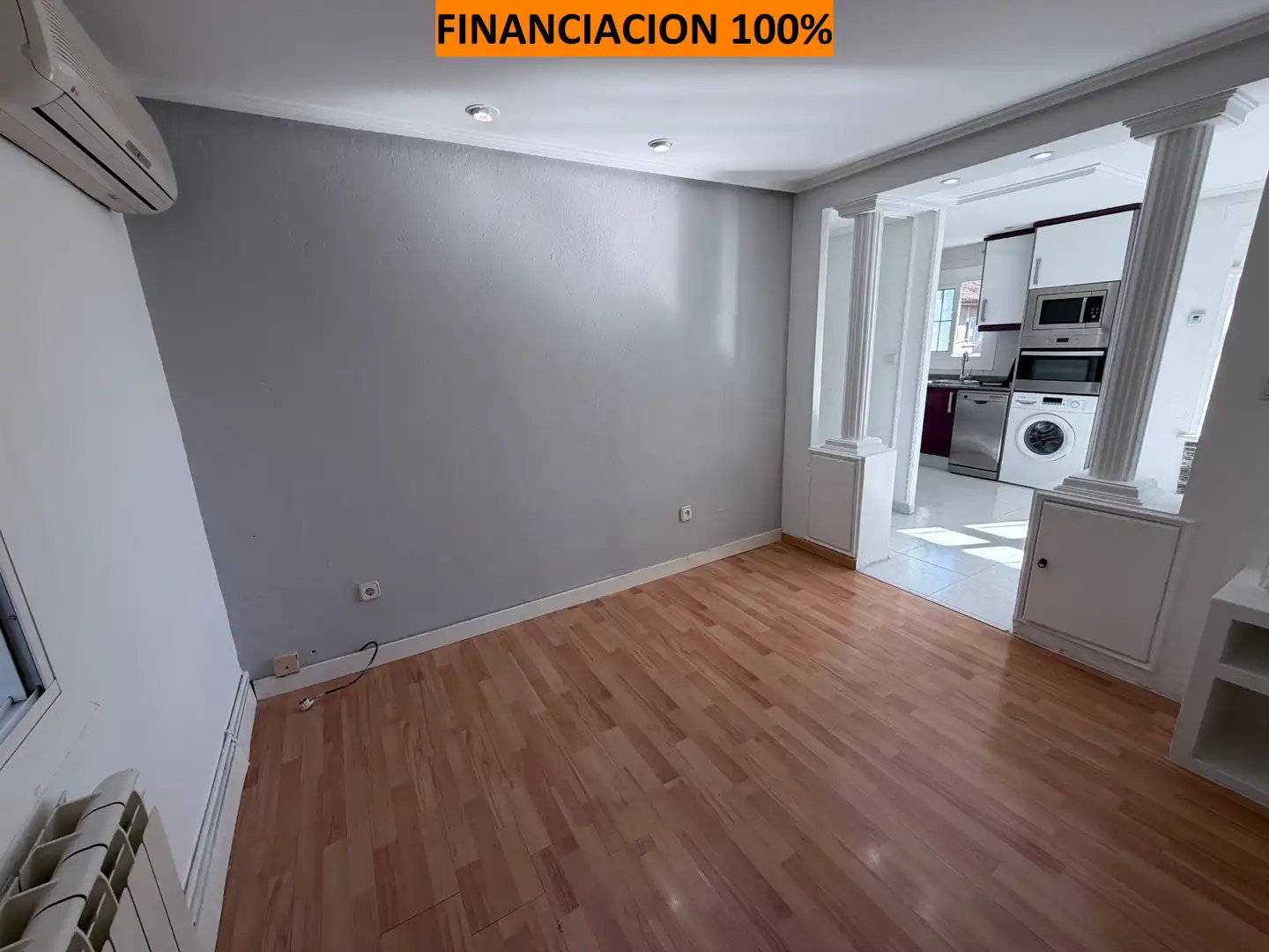 Sala d'estar de Pis en venda en  Zaragoza Capital amb Aire condicionat, Calefacció i Parquet