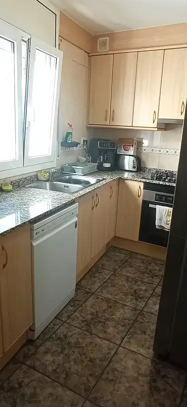 Cocina de Dúplex en venta en Vilanova del Camí con Aire acondicionado, Calefacción y Terraza