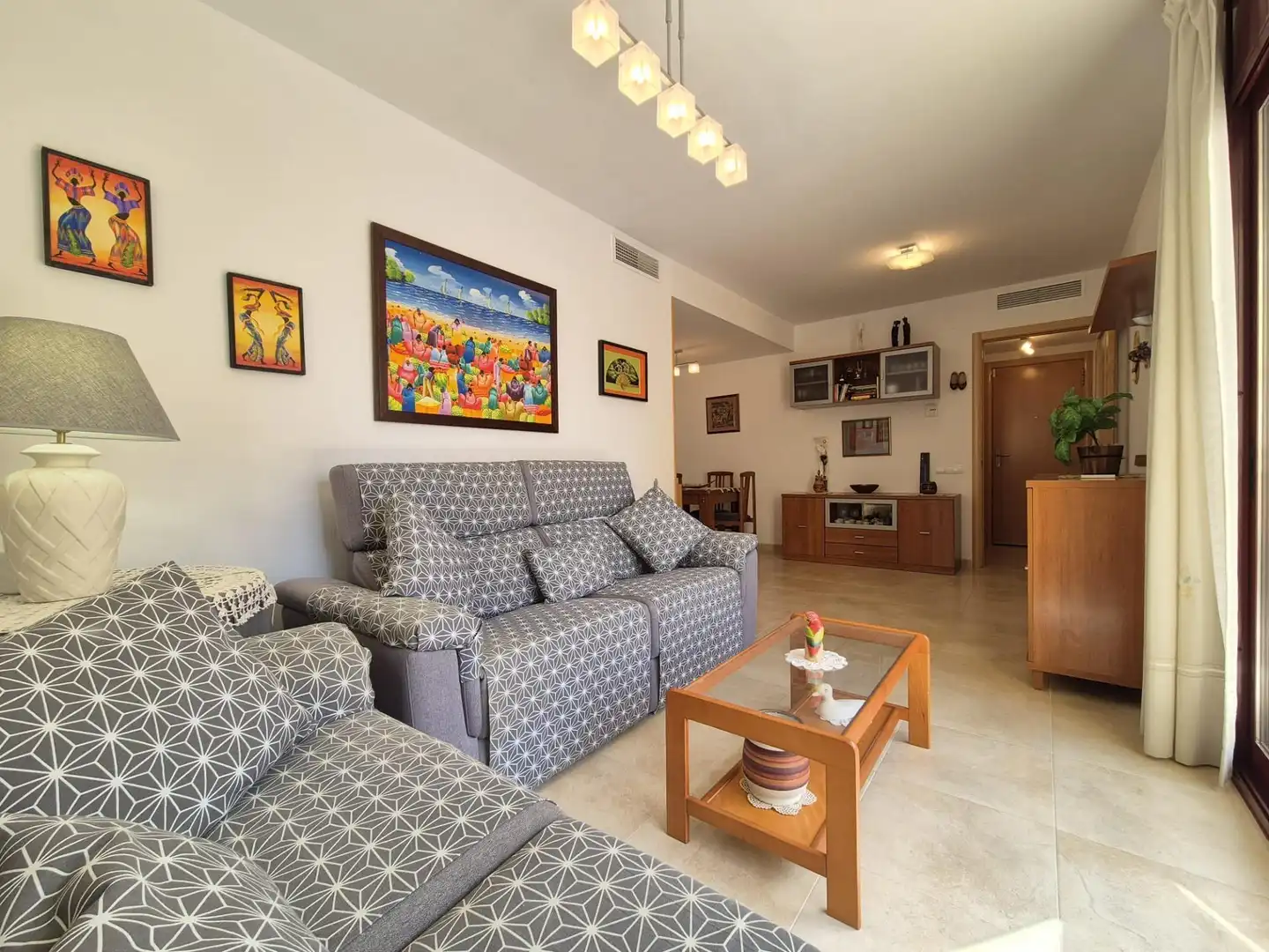 Sala d'estar de Pis en venda en El Vendrell amb Aire condicionat, Calefacció i Terrassa