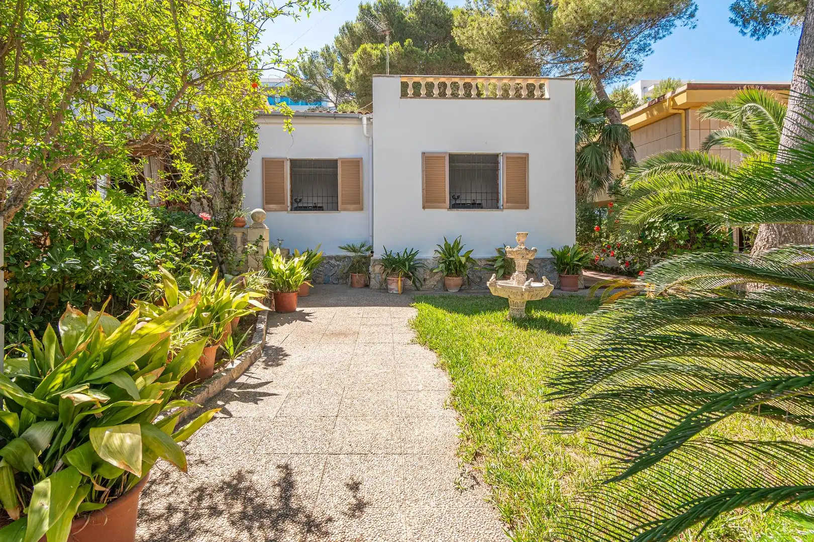 Jardí de Casa o xalet en venda en  Palma de Mallorca amb Aire condicionat, Jardí privat i Terrassa