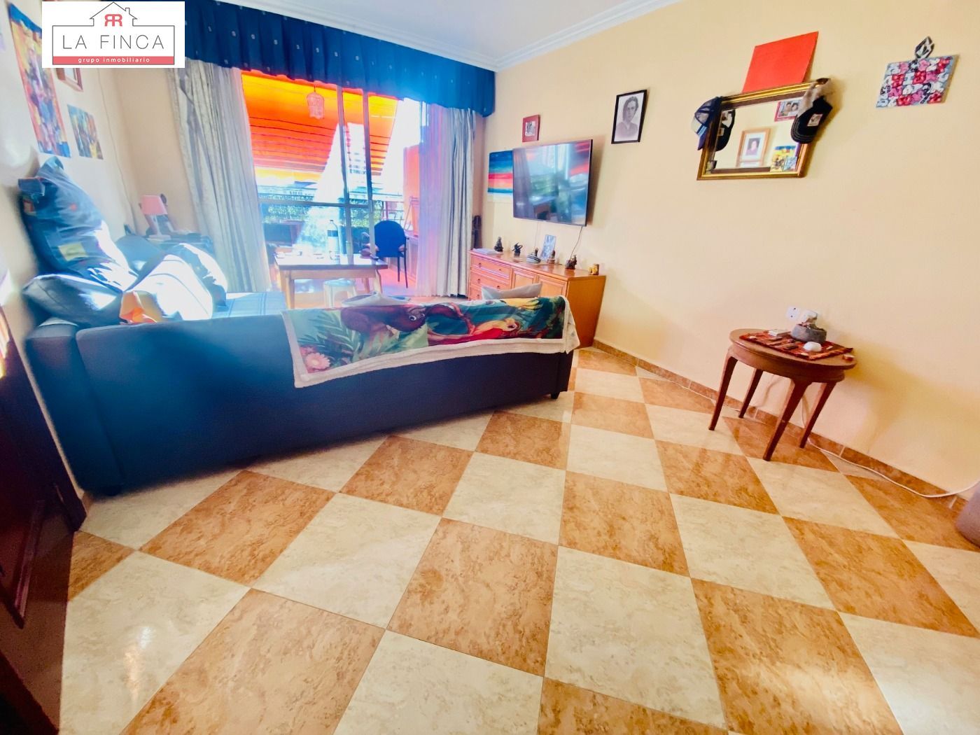 Living room of Flat for sale in Málaga Capital  with Air Conditioner and Terrace