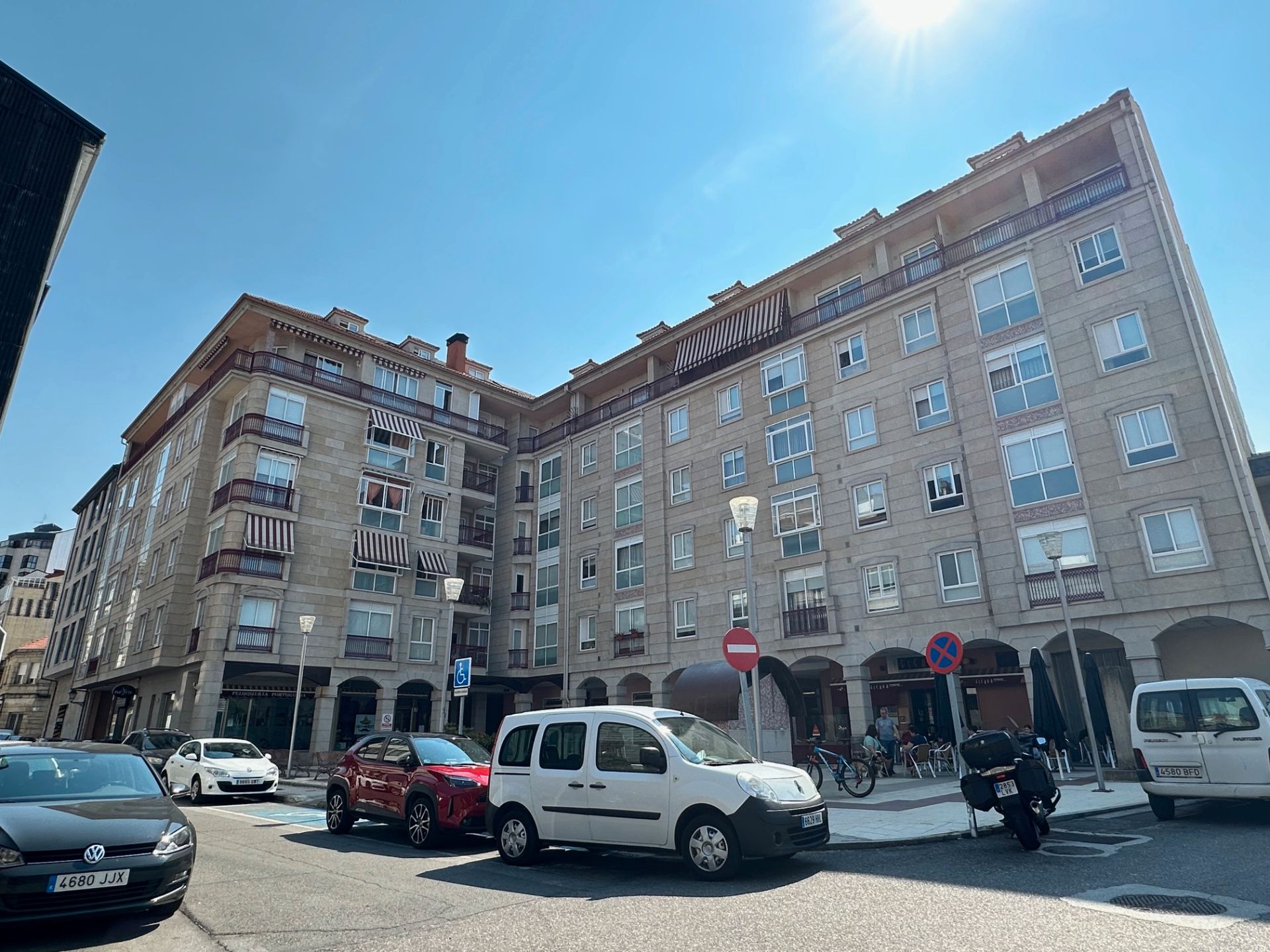 Exterior view of Apartment to rent in O Carballiño    with Heating, Furnished and Balcony