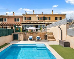 Exterior view of Single-family semi-detached for sale in Selva  with Air Conditioner, Heating and Private garden