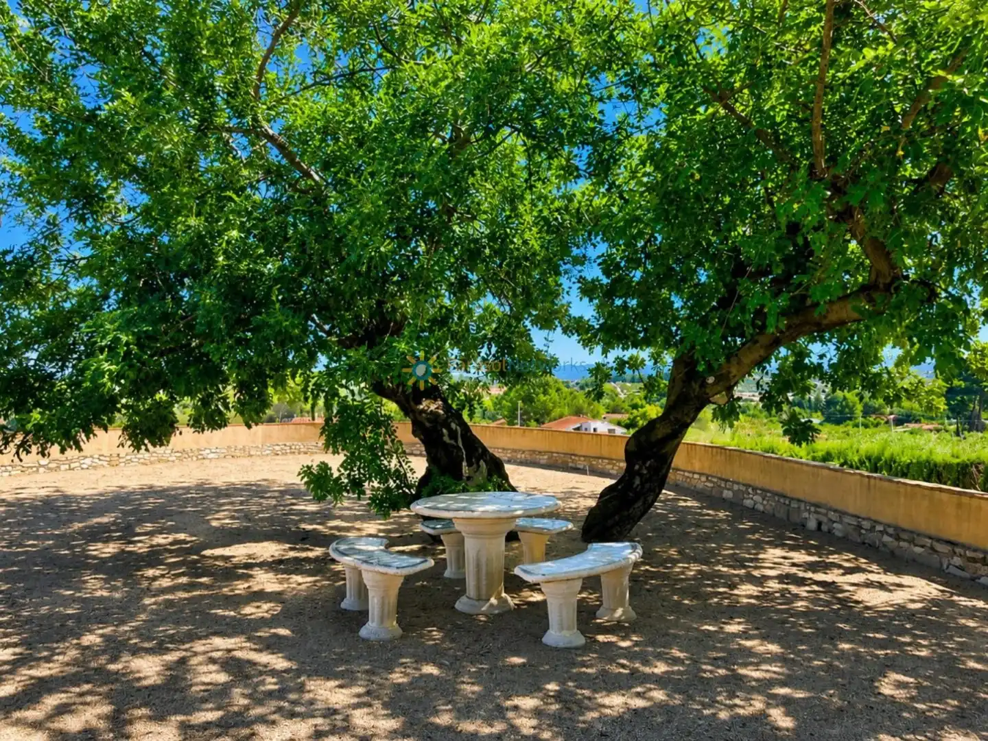 Terrassa de Casa o xalet en venda en Ontinyent amb Calefacció, Jardí privat i Terrassa