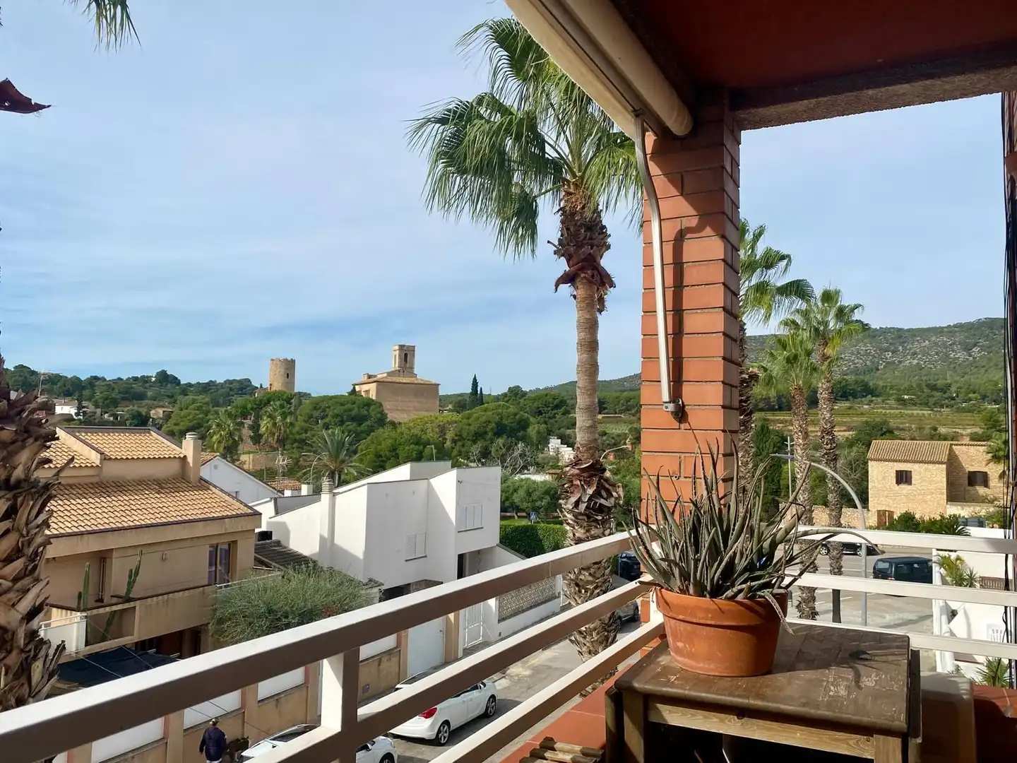 Terraza de Apartamento de alquiler en Centre