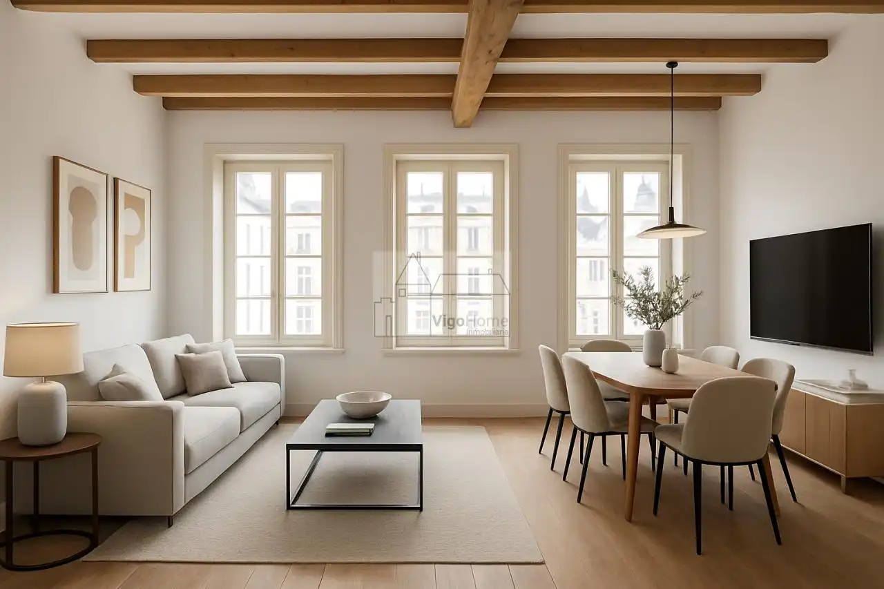 Living room of Attic for sale in Vigo   with Heating