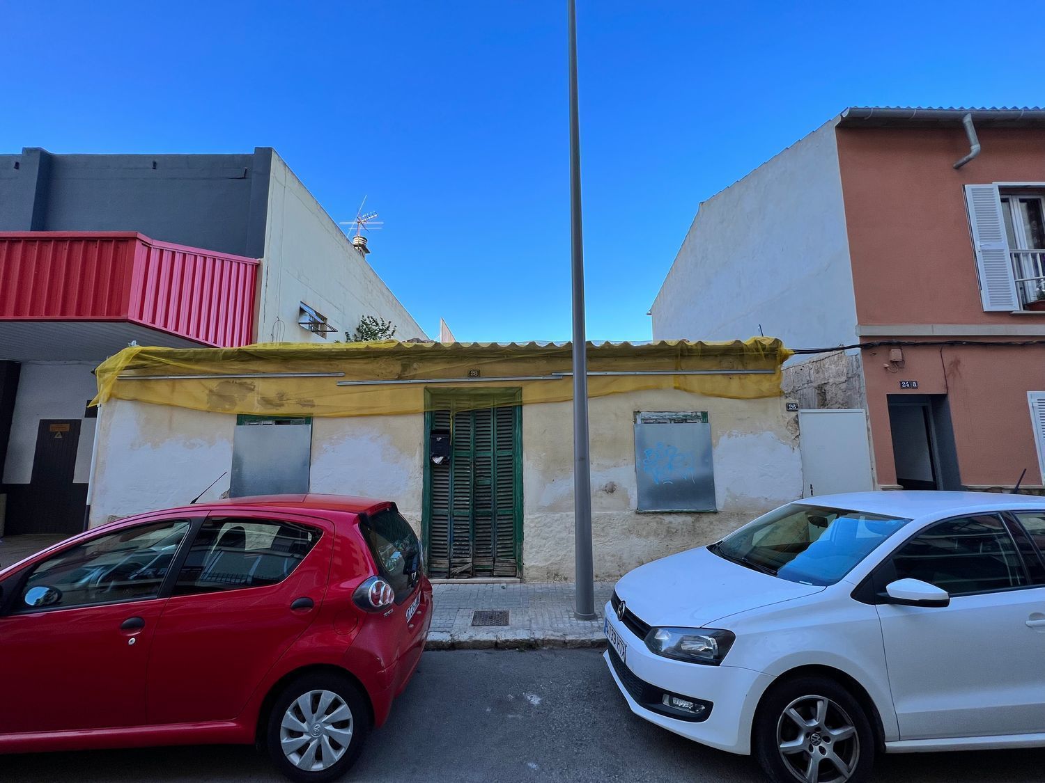 Vista exterior de Casa adosada en venda en  Palma de Mallorca amb Traster