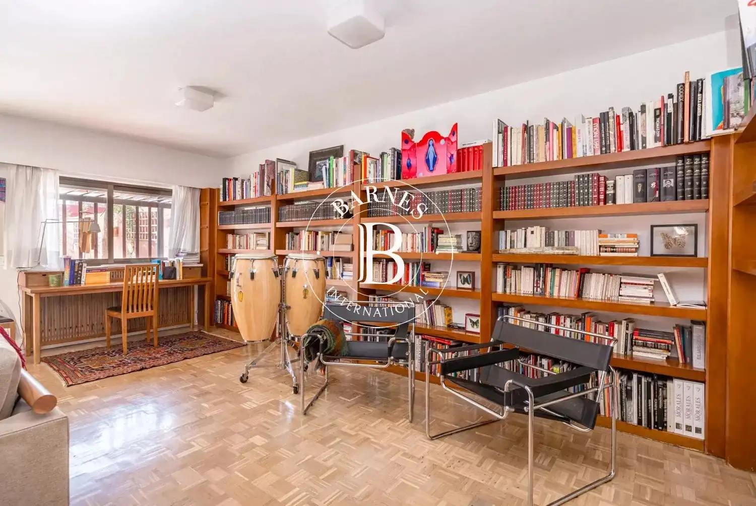 Sala de estar de Casa adosada en venta en Madrid con Calefacción, Jardín privado y Terraza