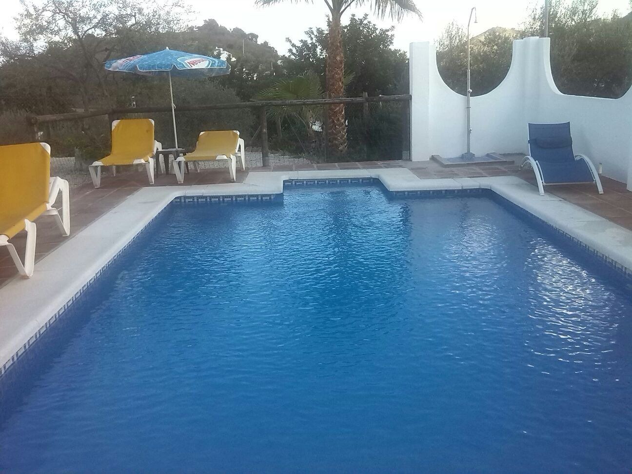 Piscina de Casa o xalet en venda en Comares amb Jardí privat, Terrassa i Traster