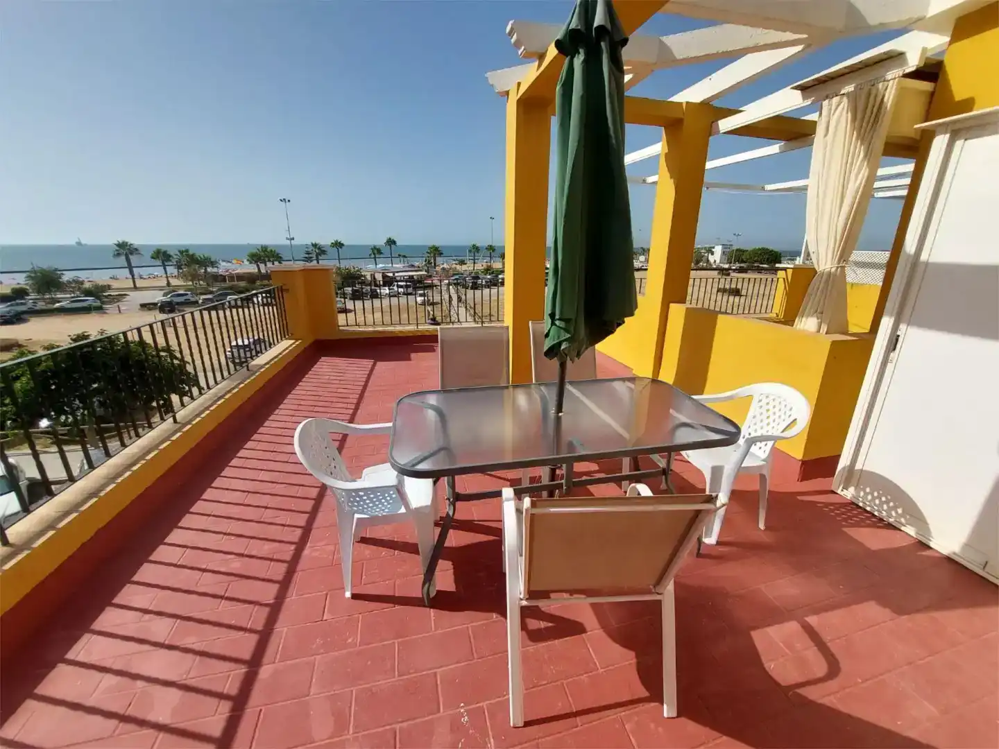 Terraza de Piso de alquiler en Playa Cruz del Mar