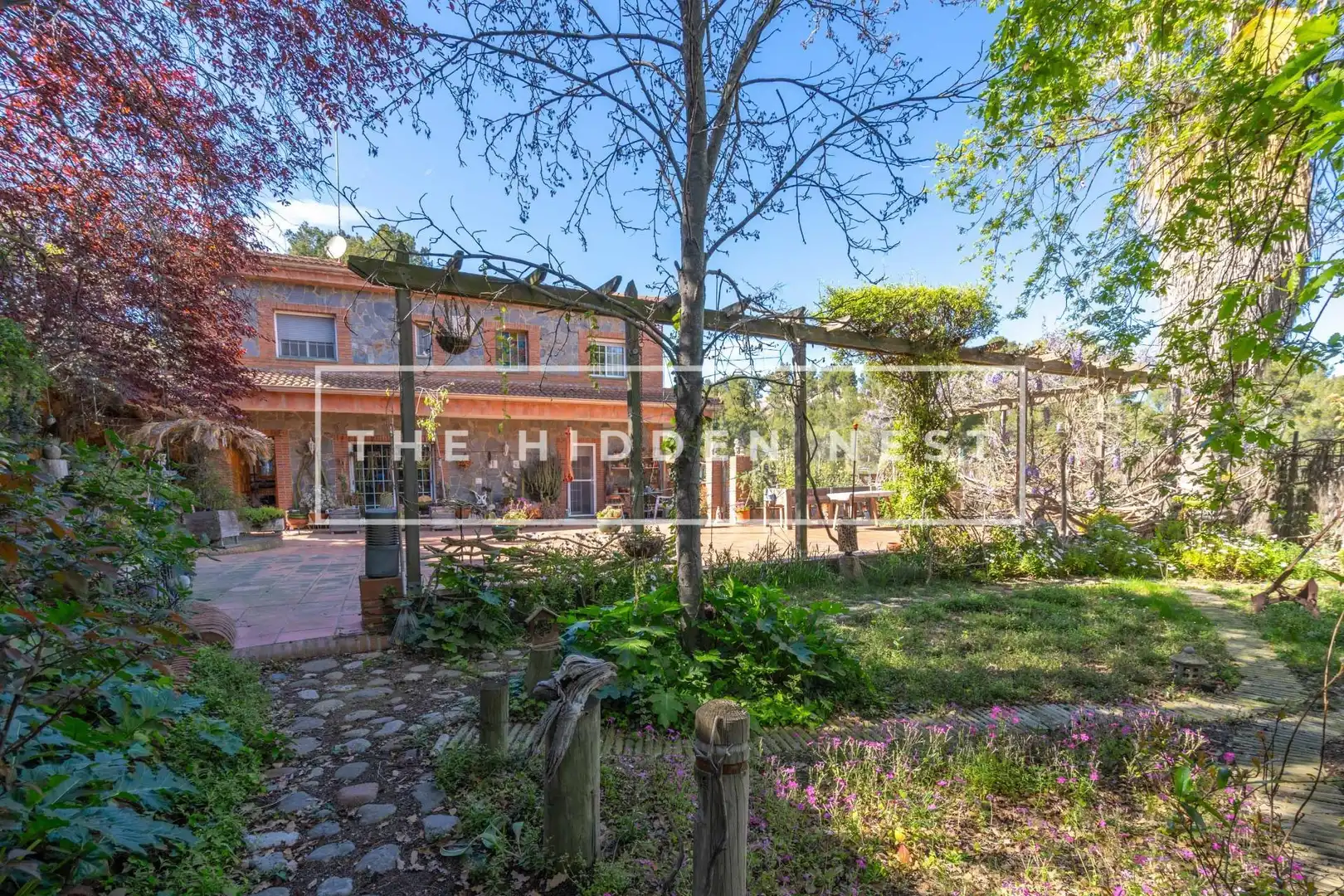 Jardí de Casa o xalet en venda en Rubí amb Aire condicionat, Jardí privat i Terrassa